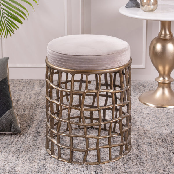 Luna Seat Beige pouffe