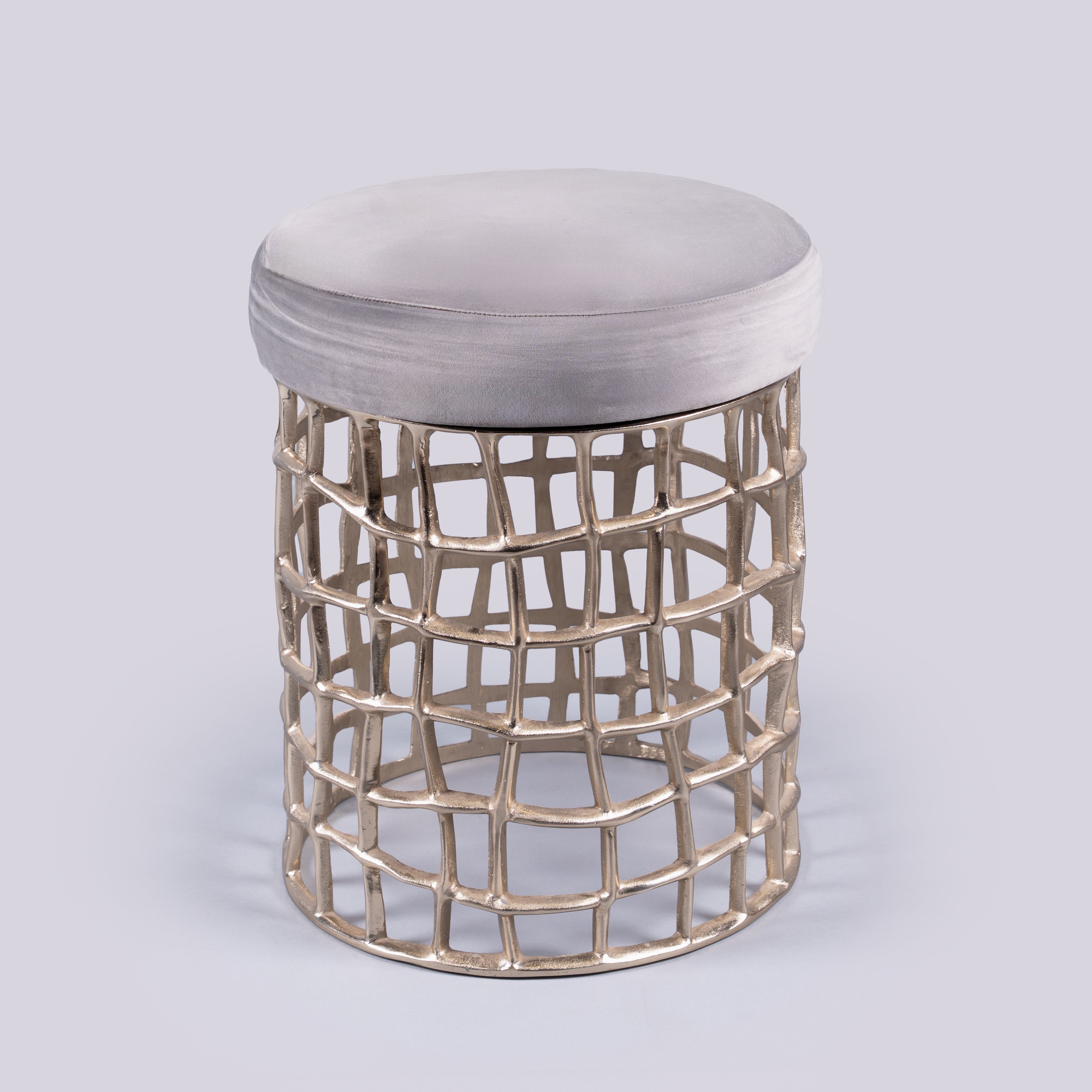 Luna Seat Grey POUFFE