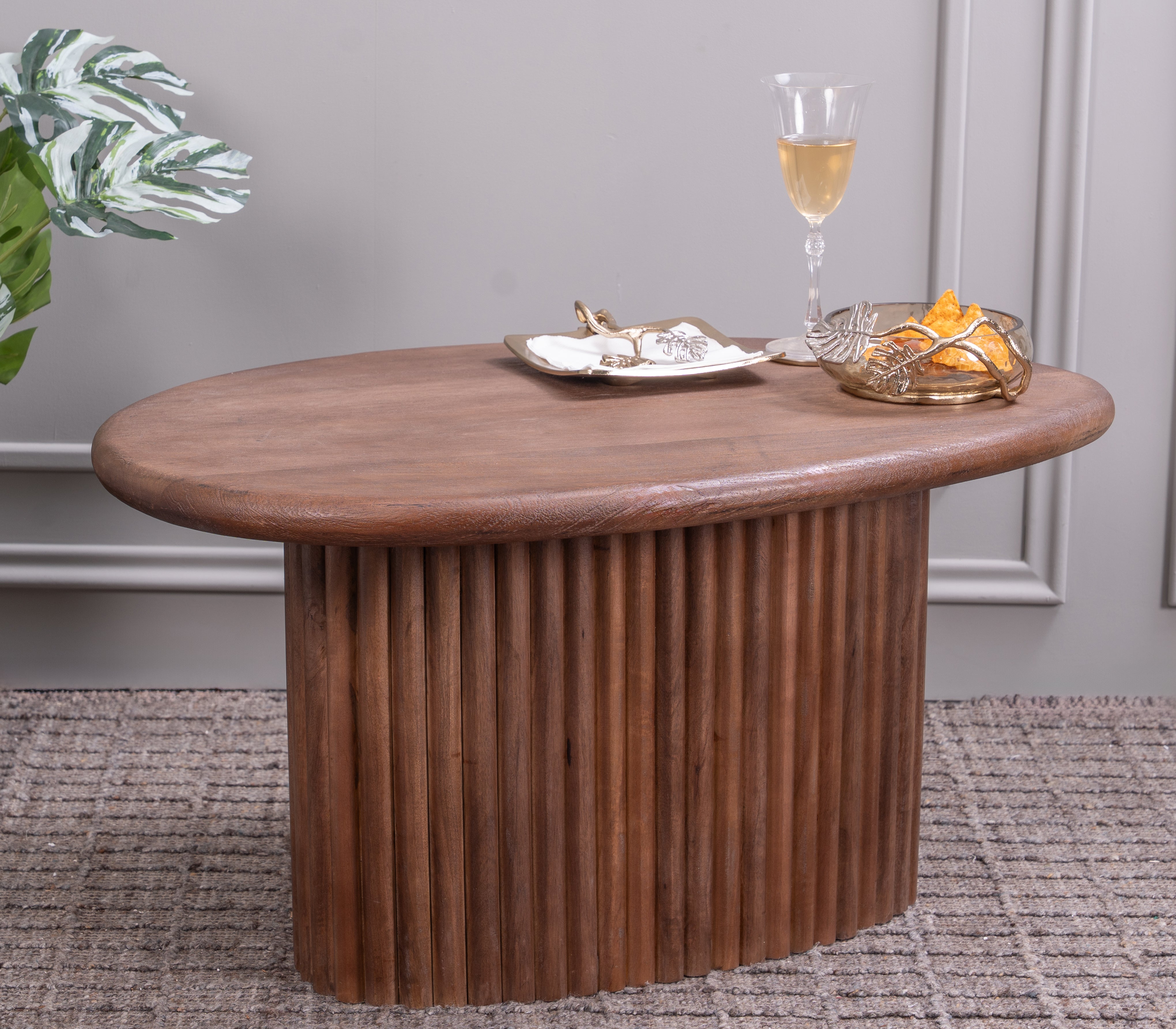 Ridge Walnut Coffee Table