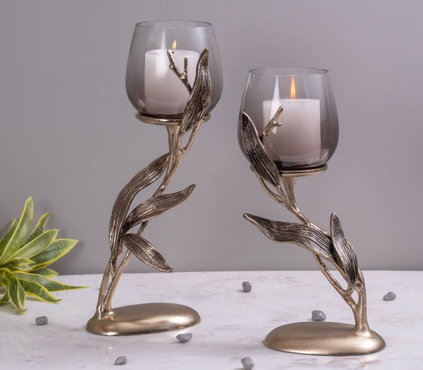 Verdant Embrace Candle Stands