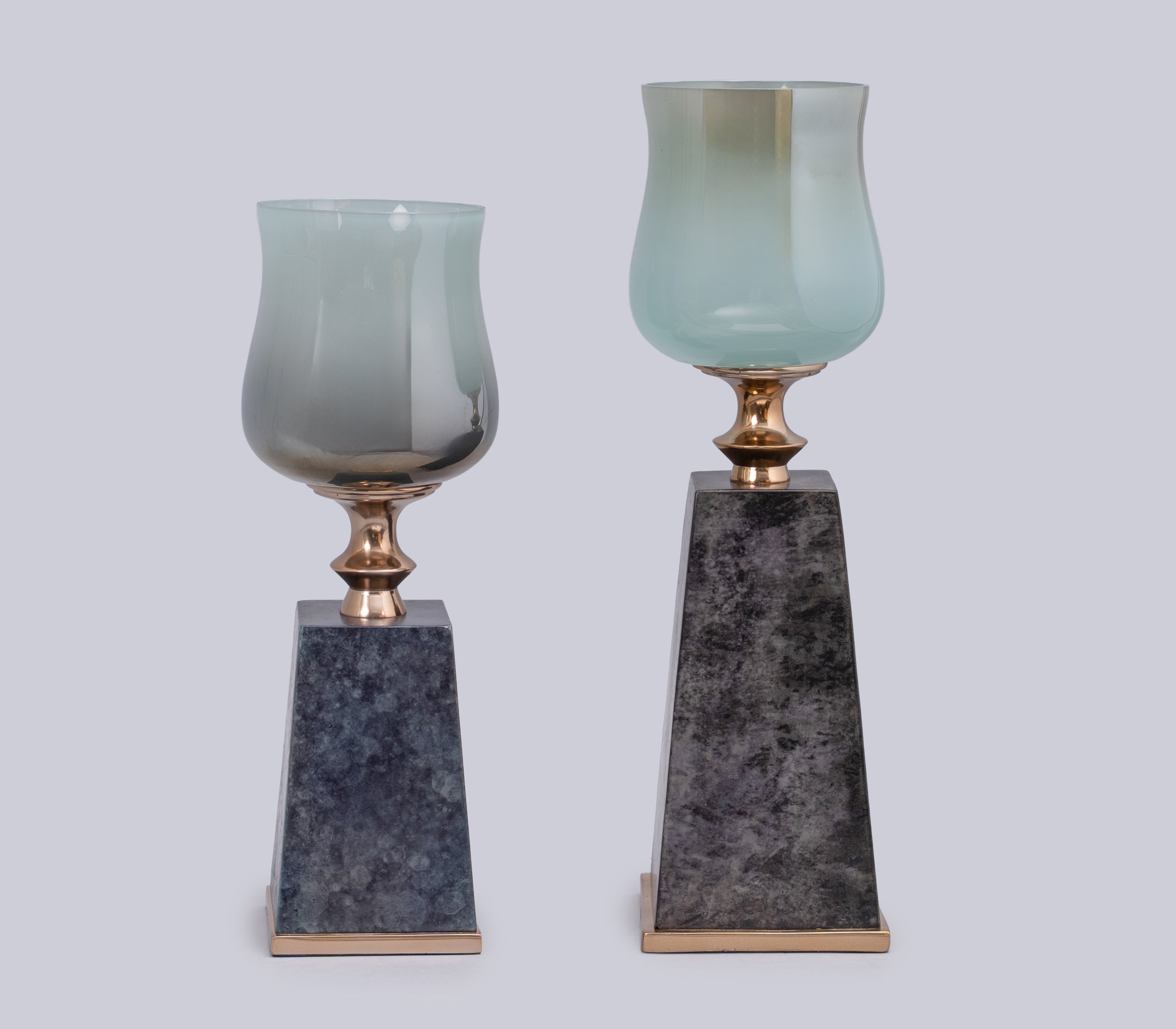 Iron Legant Candle Holders