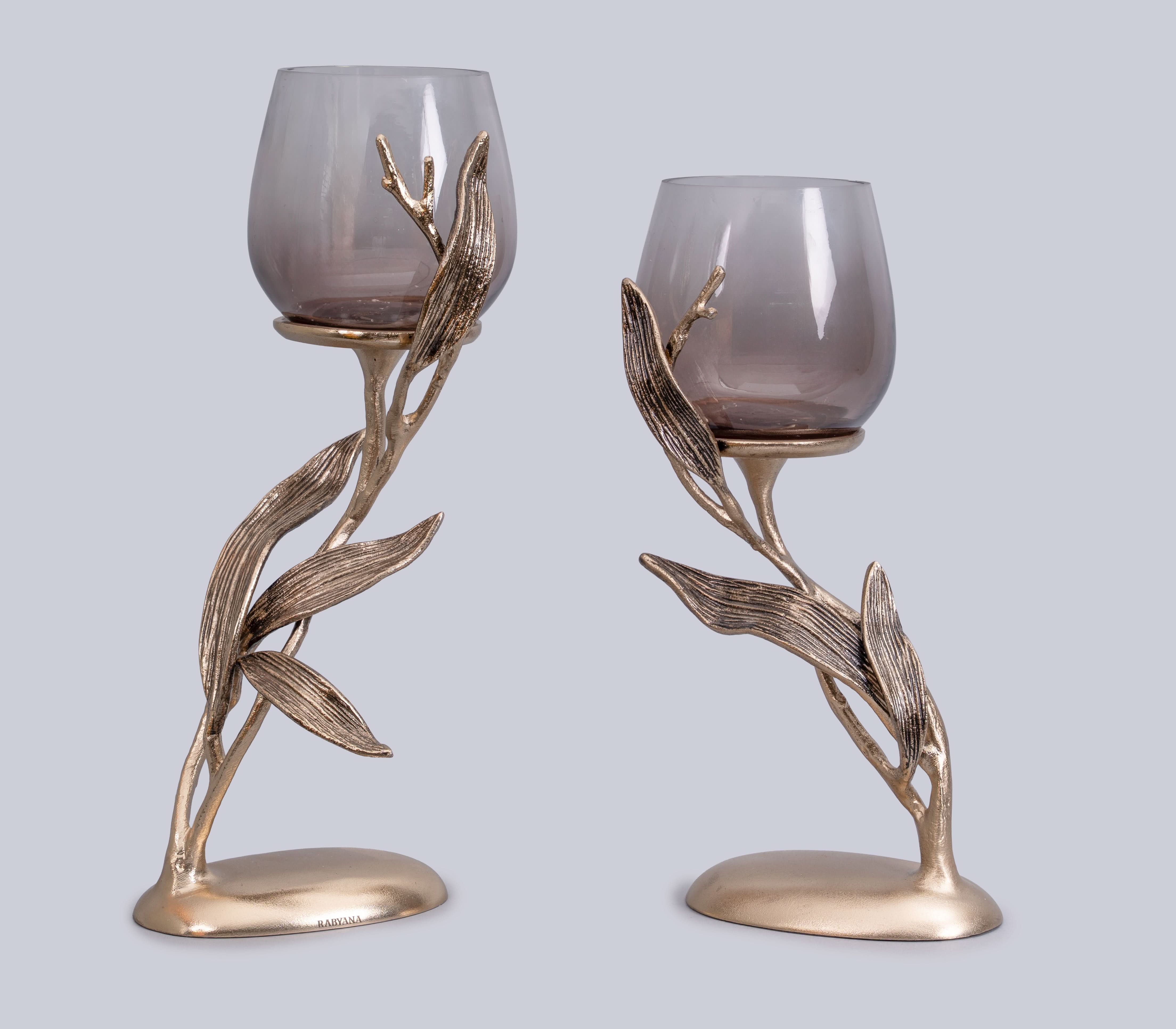 Verdant Embrace Candle Stands