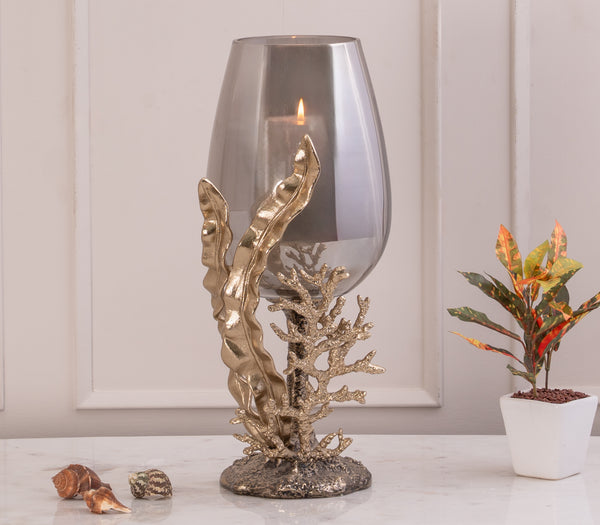 Atlantis Footed Candle Holder