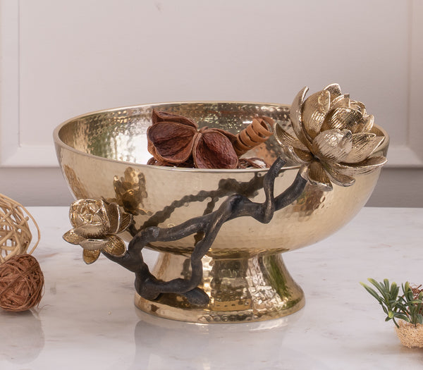 Lotus Footed Bowl