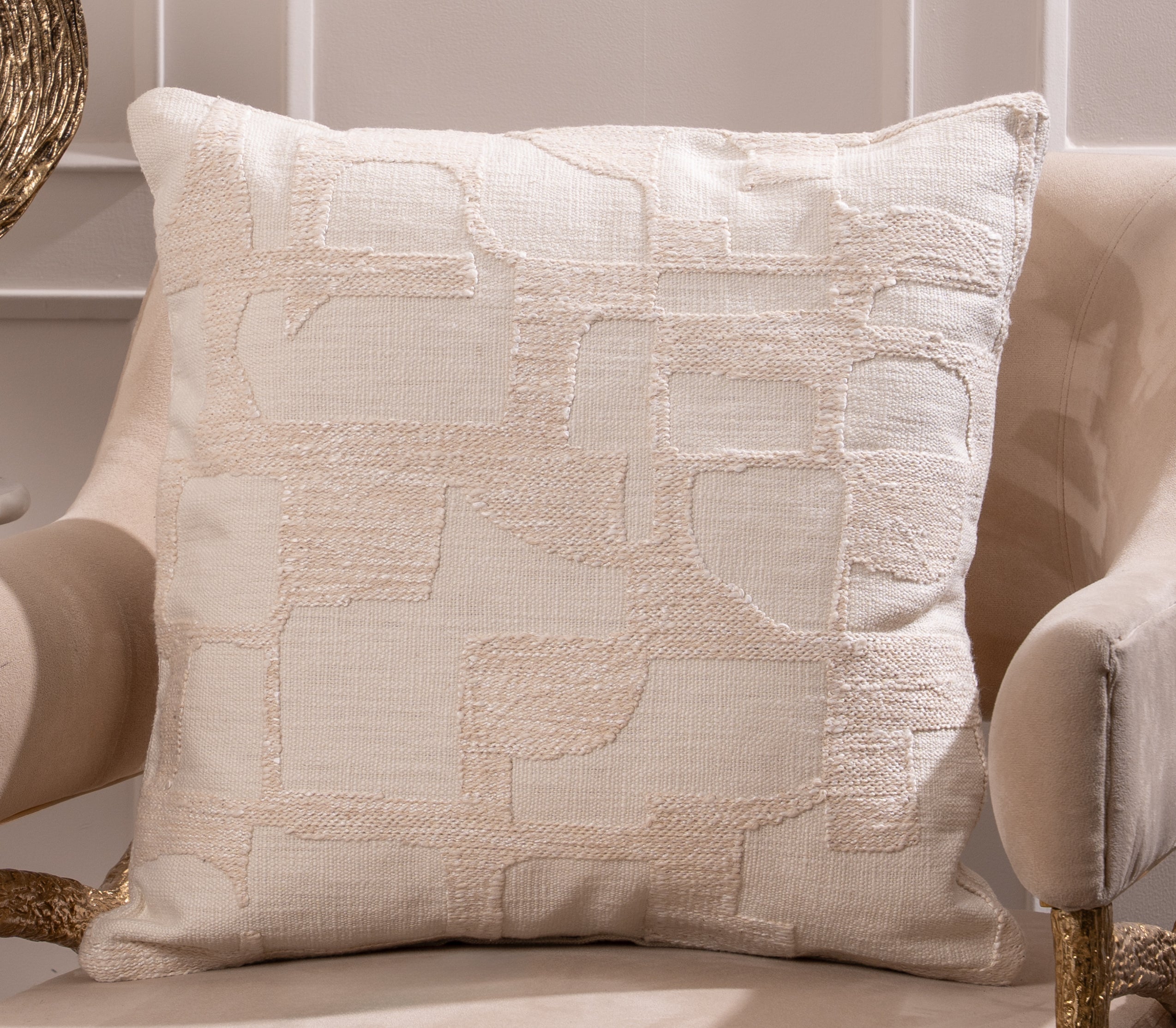 Sand & Symmetry Cushion