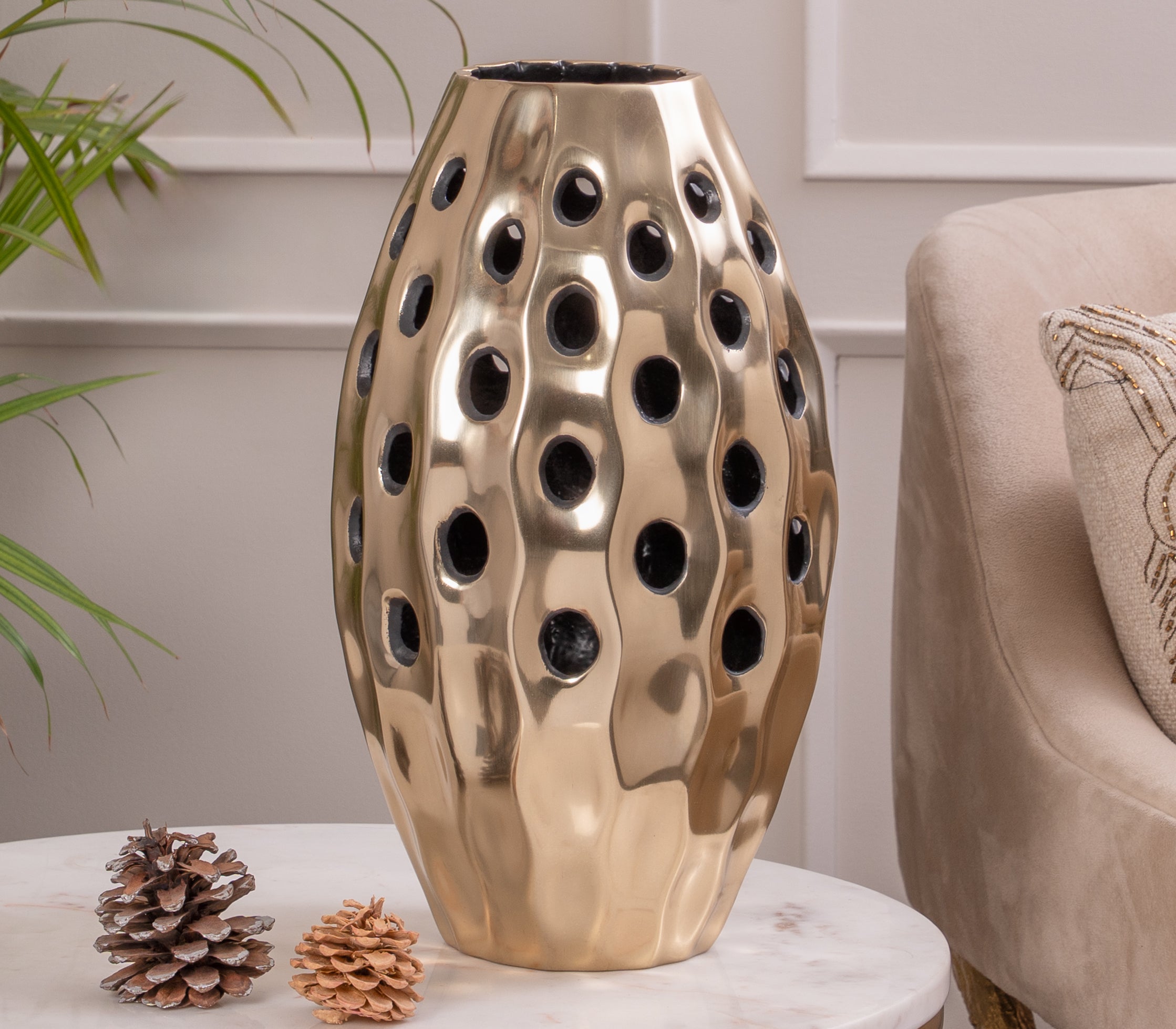 Perforated Radiance Vase