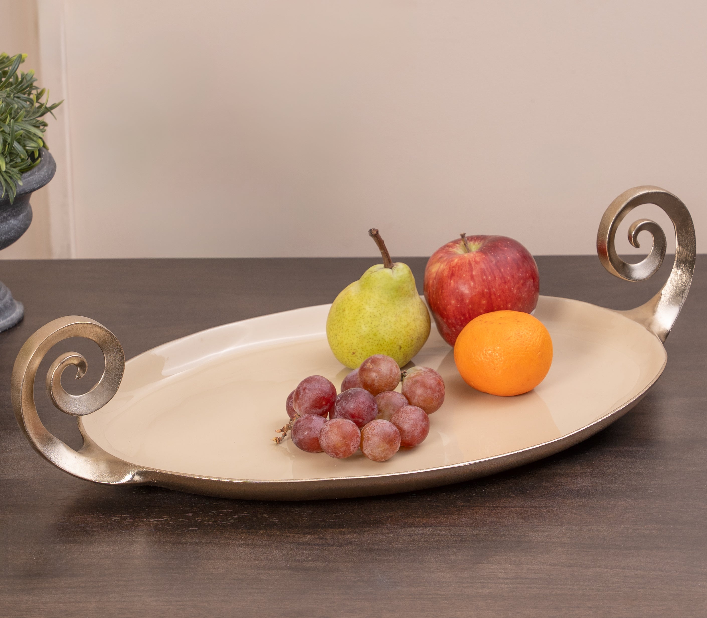 Swirl Elongated Platter