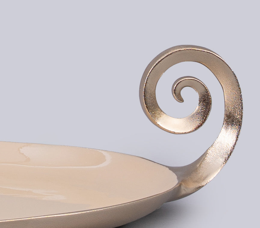 Swirl Elongated Platter