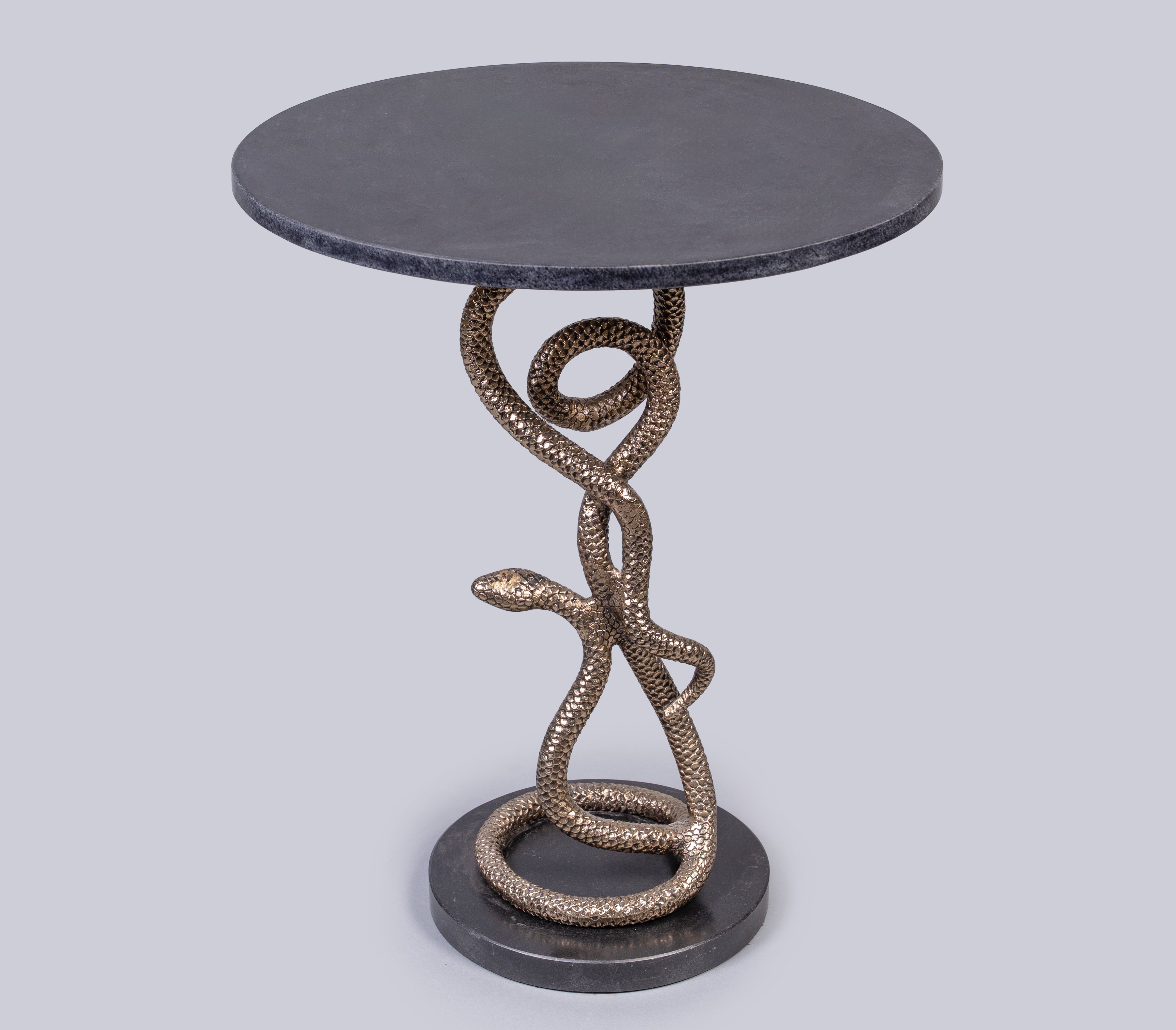 Serpentine End Table