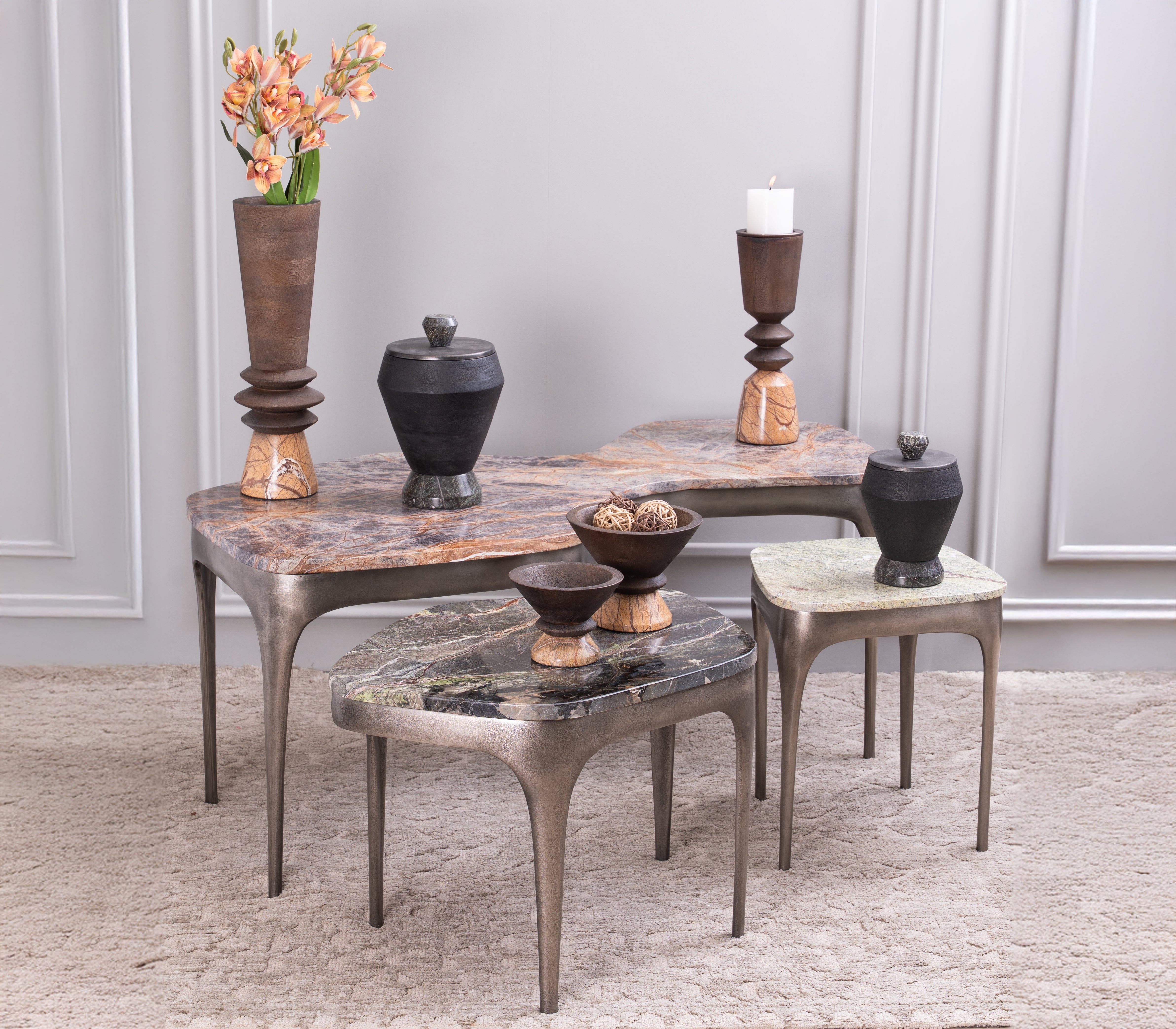 Arctic Viel Coffee and End Tables