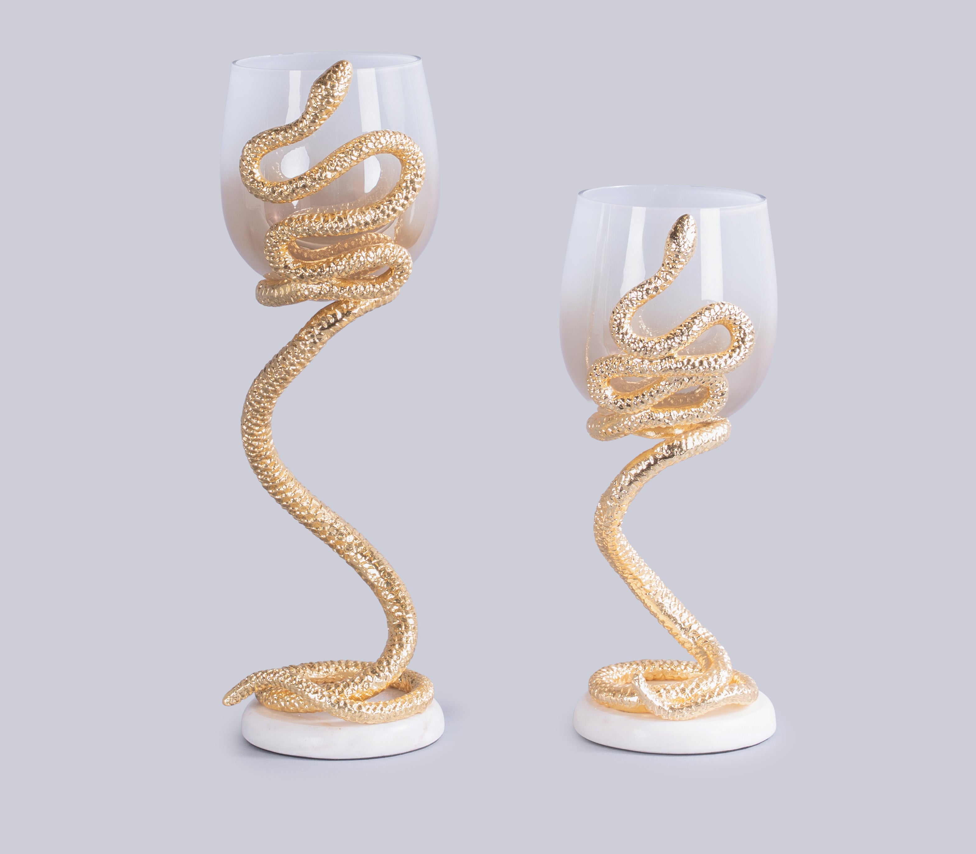 Serpentine Candle Holder