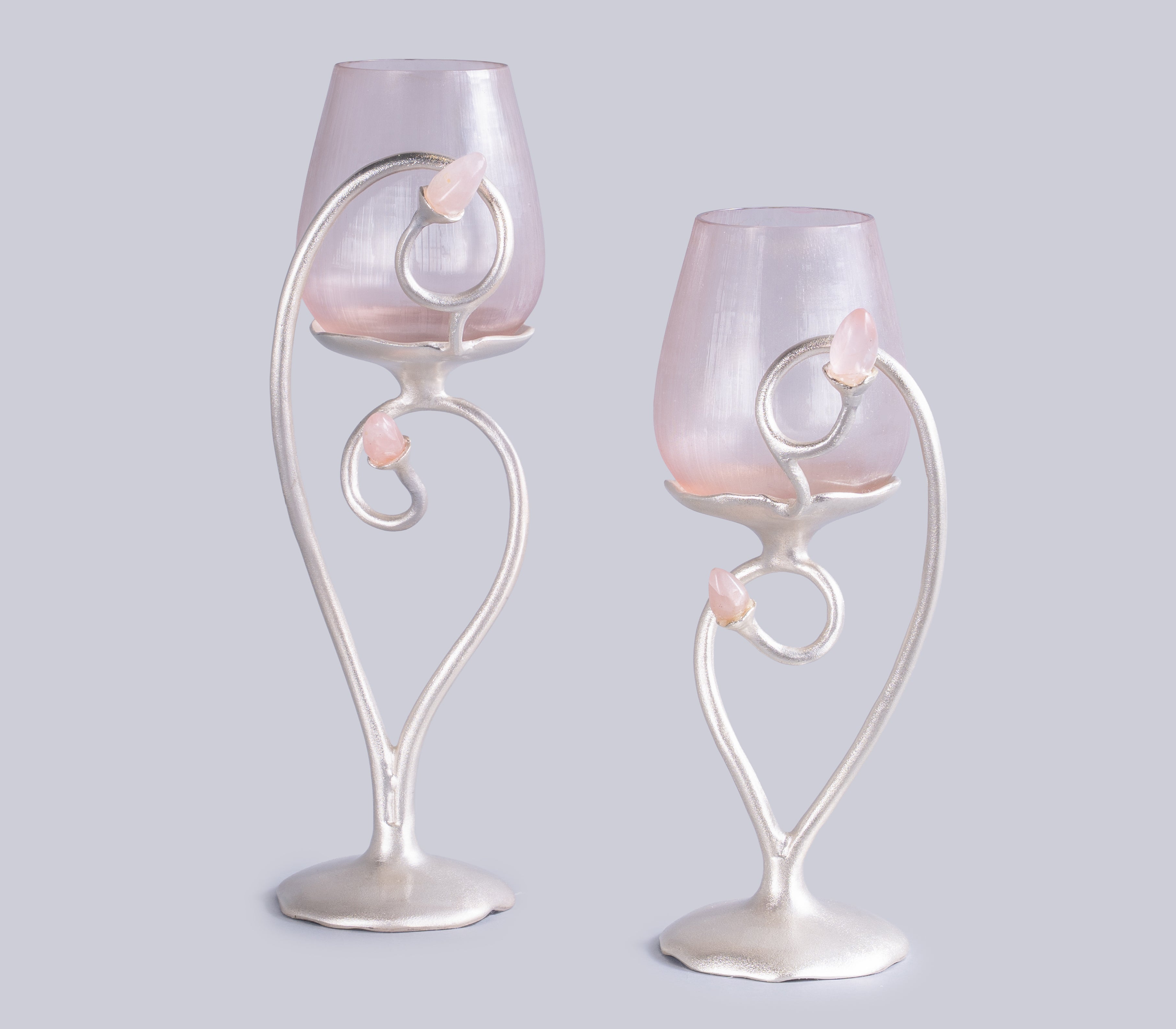 Rose Bud Candle Holder
