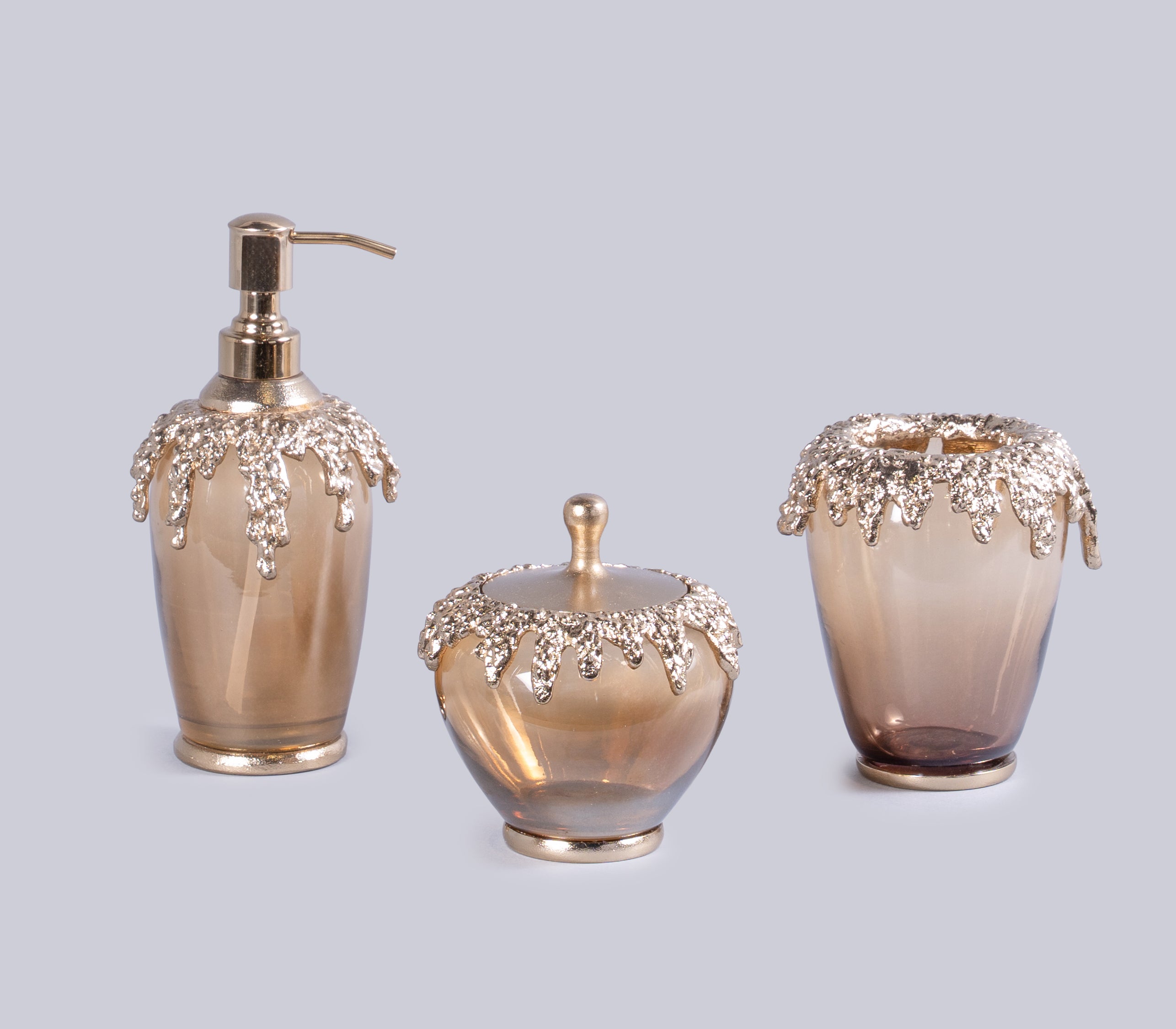 Wax and Wane bath set
