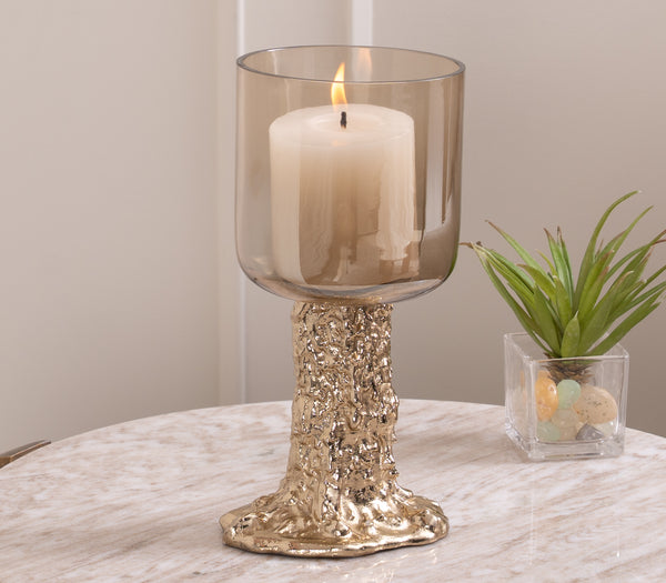 Wax & Wane Hurricane Candle Holder