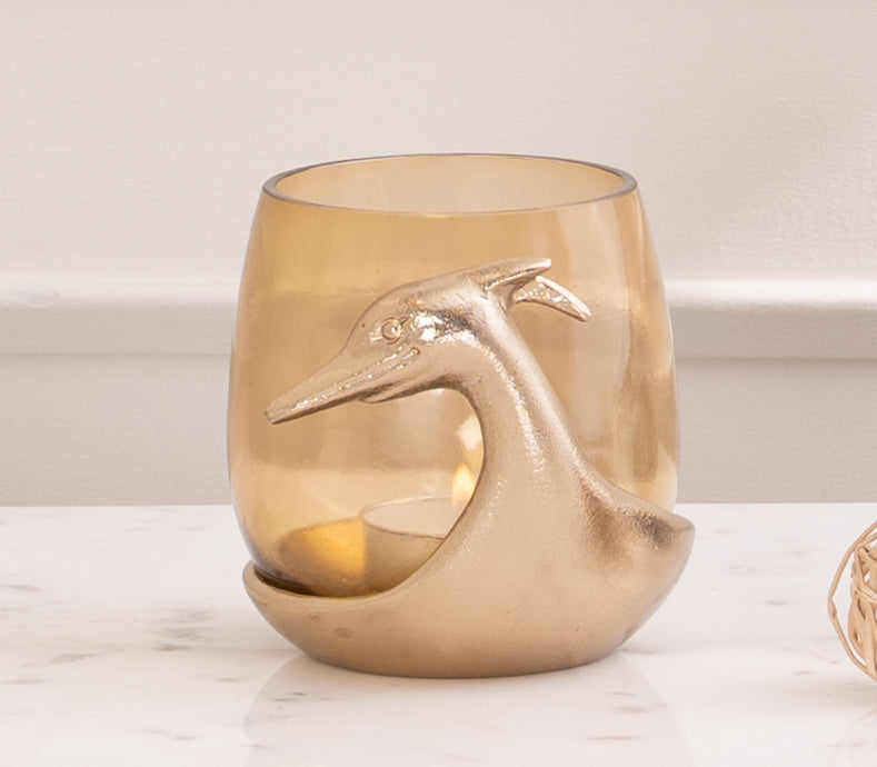 Helm of heron Votive Holder