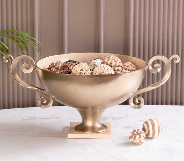 Swirl Footed Bowl