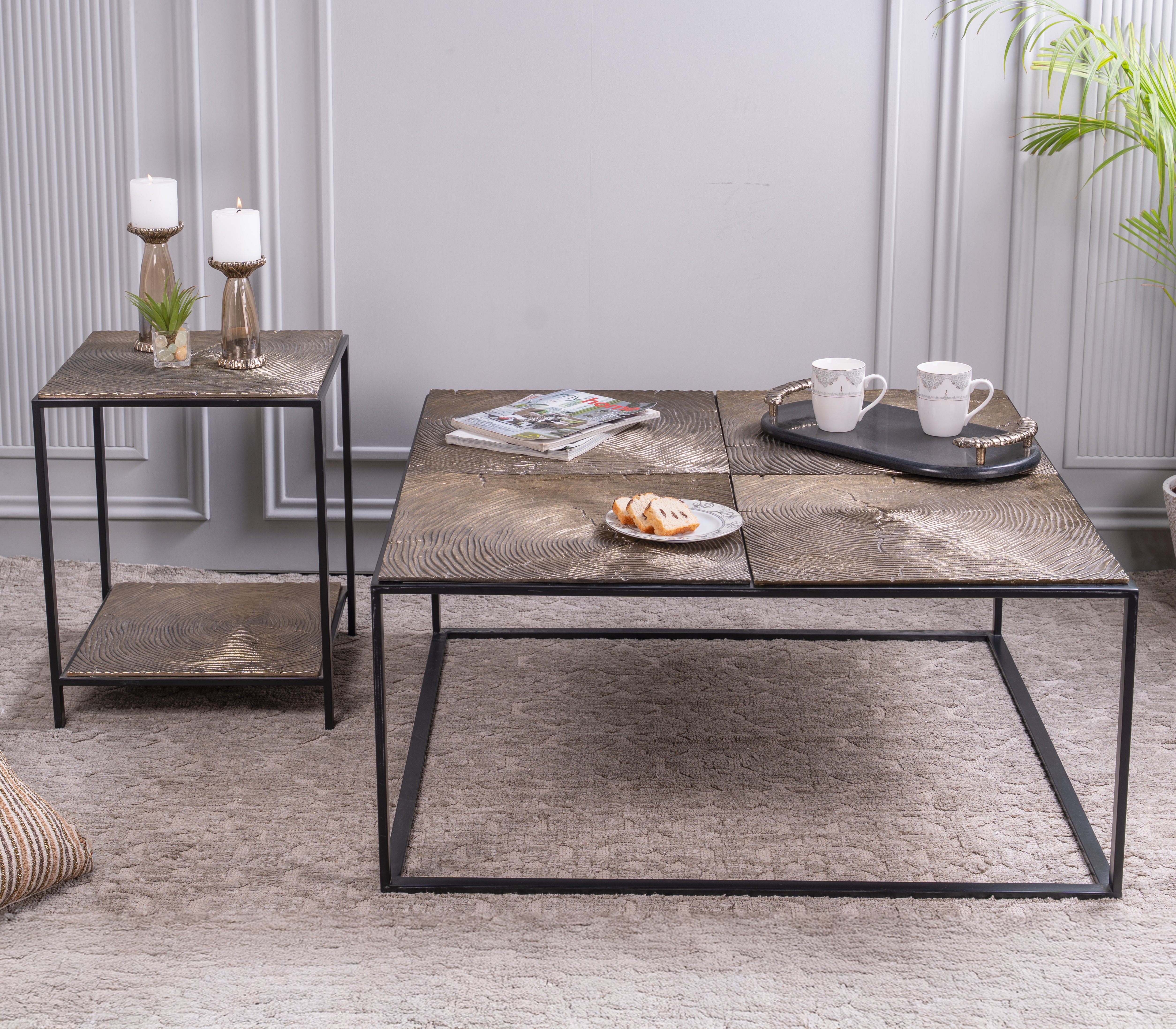 Echo Birch Coffee and End Table