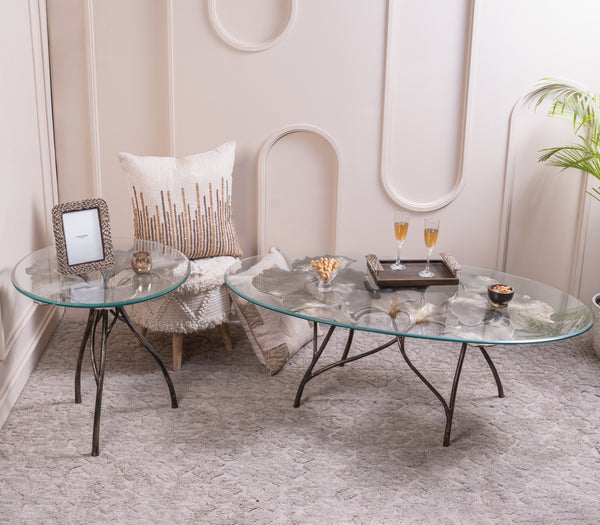Gingko Bloom Coffee and End Table