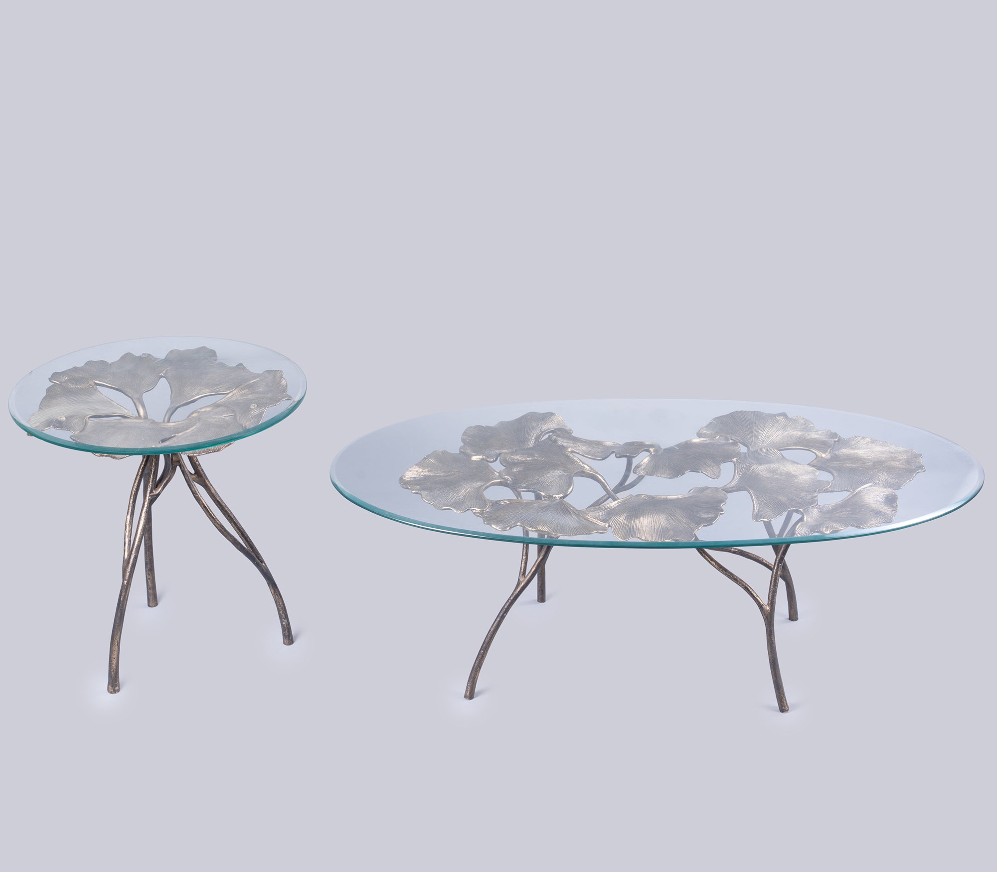Gingko Bloom Coffee and End Table