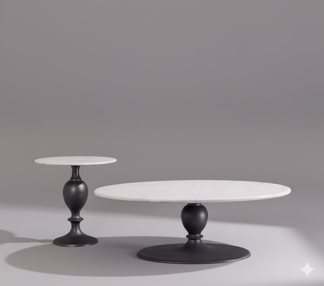 Curvata Coffee and End Tables Set
