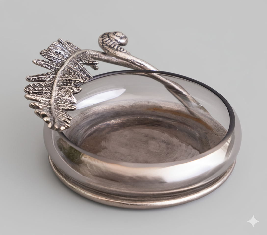 Silver Fern Soap Dish