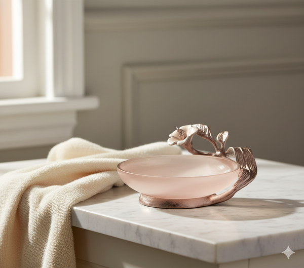 Floral Flame Soap Dish