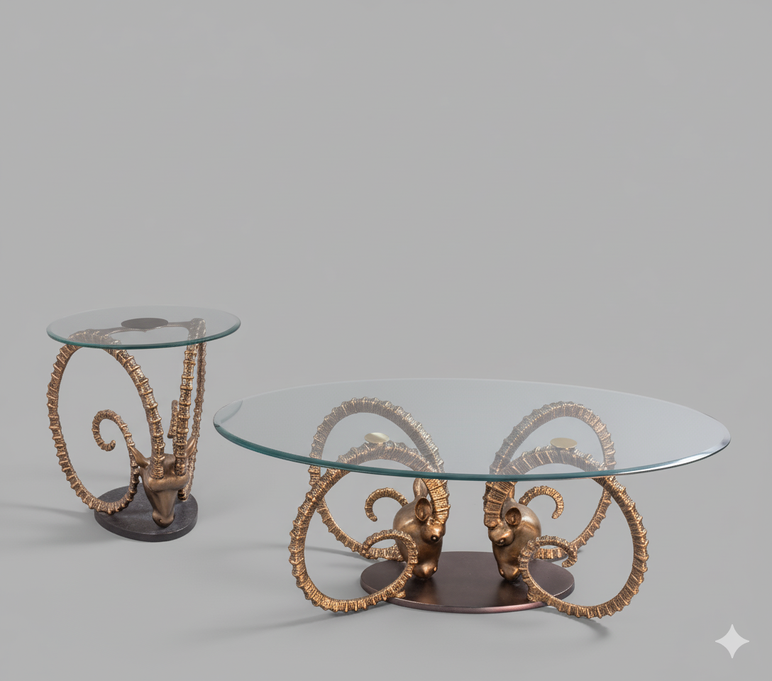 Antelope Arc Coffee and End table