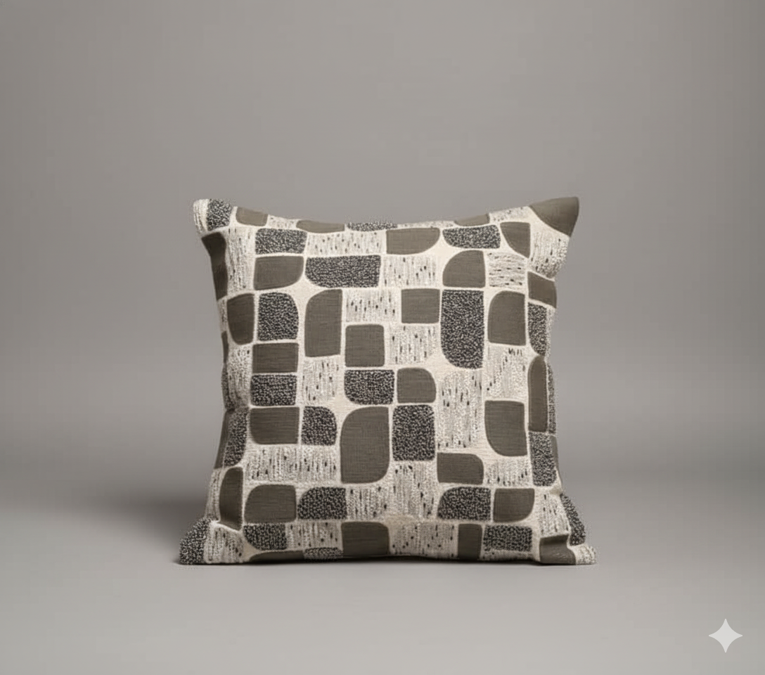 Abstract Edge Cushion