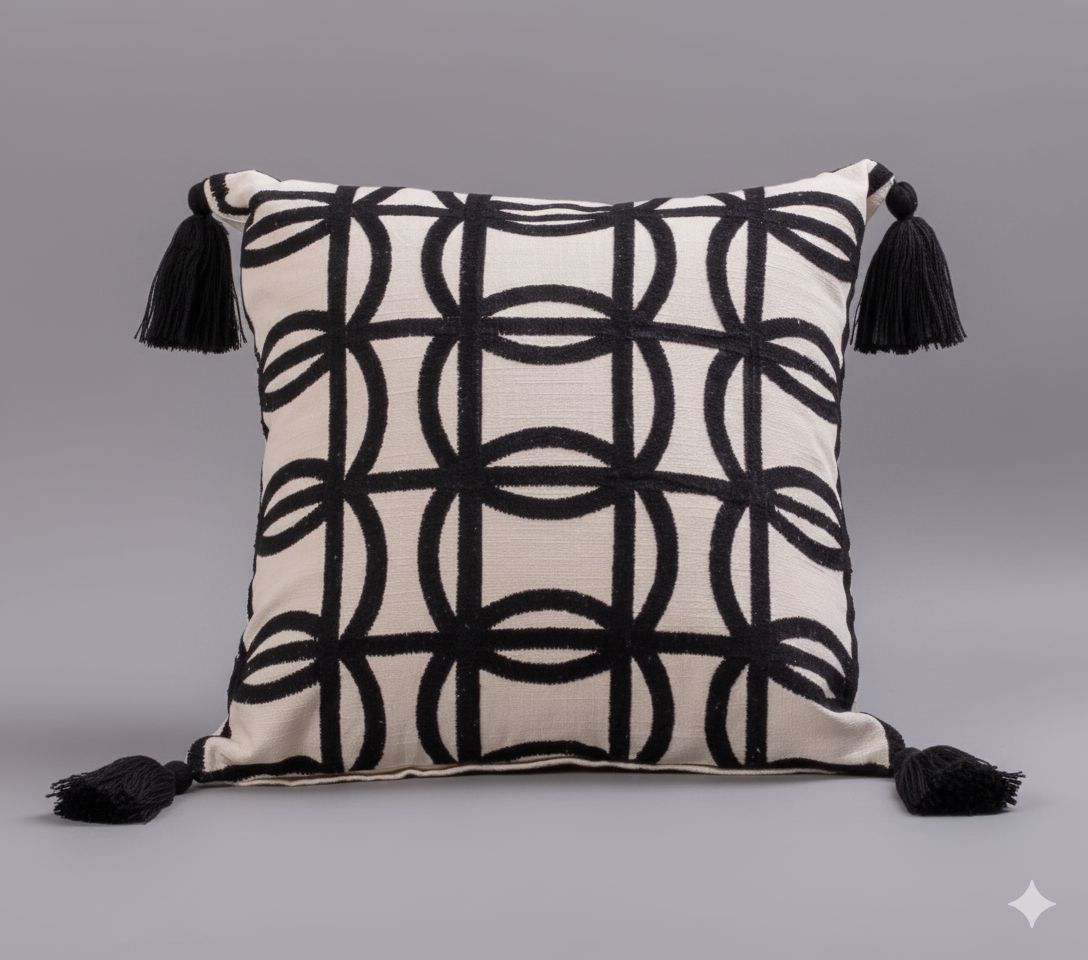 Majesty Black Cushion