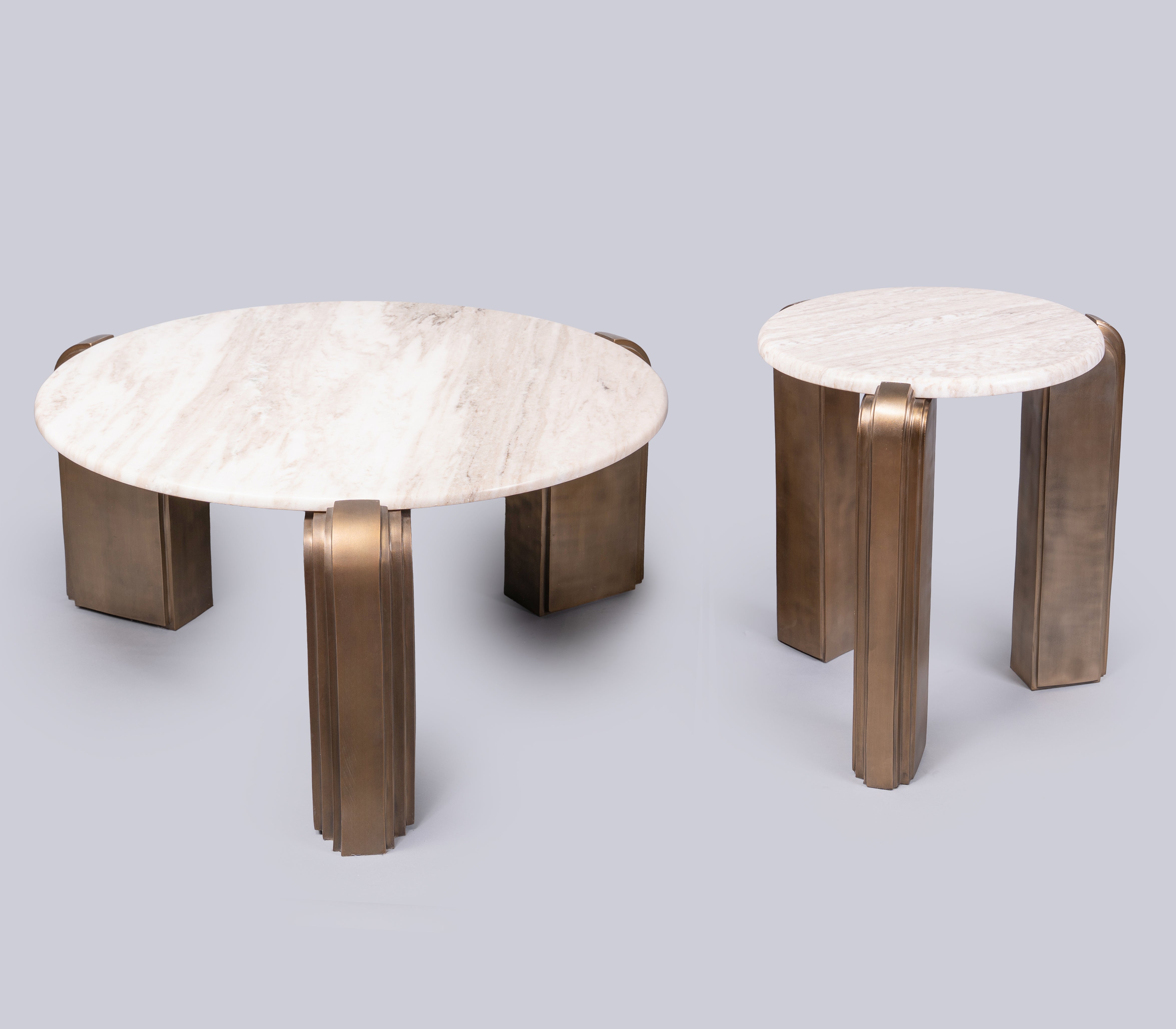 Opal Amber Coffee and End Table