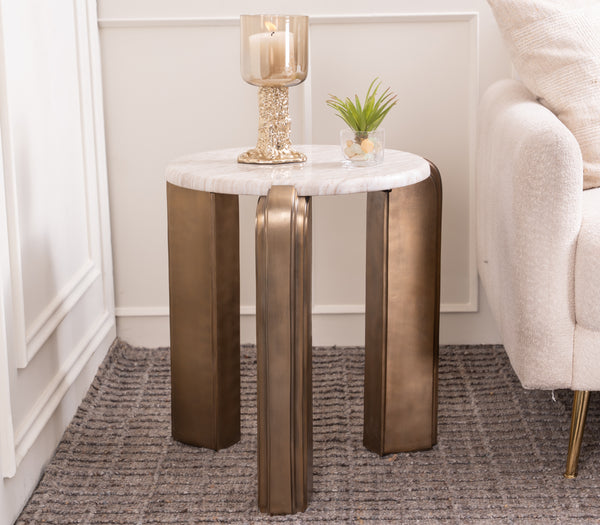 Opal Amber End Table