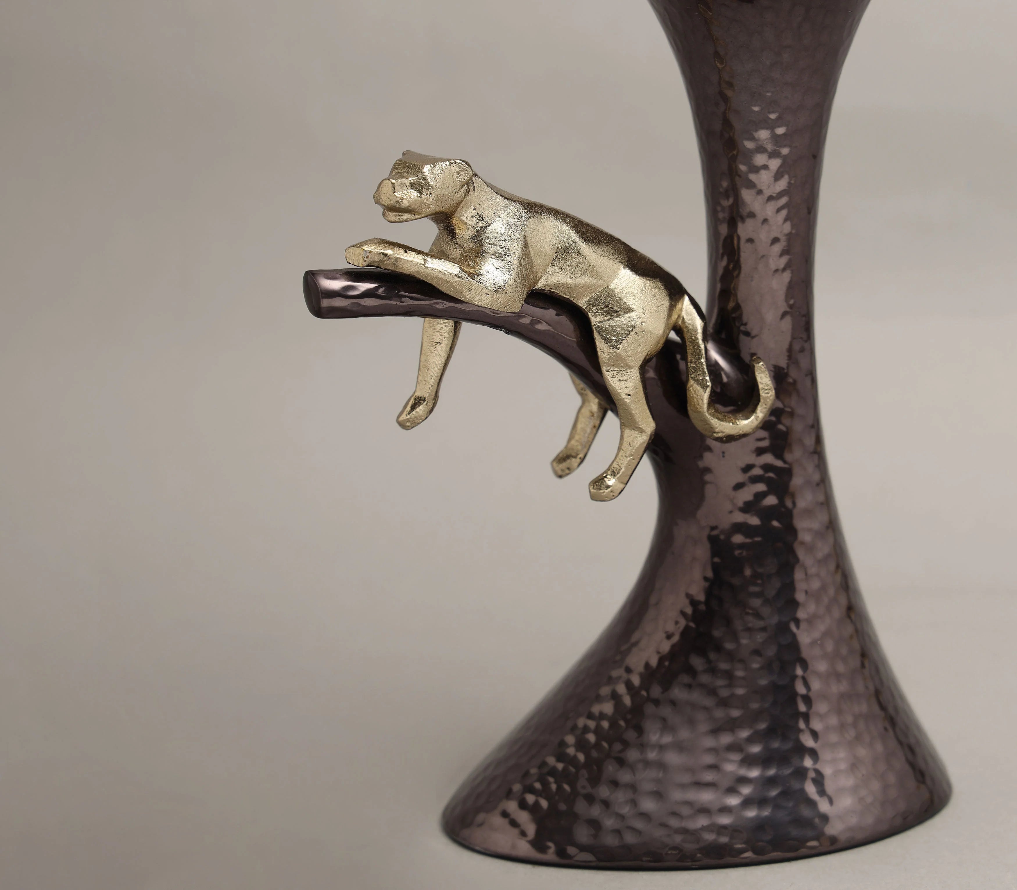 Panthera Pillar Candle Holder