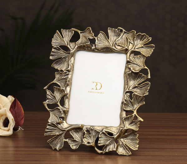 Gingko Leaf Photo Frame (5"x7")