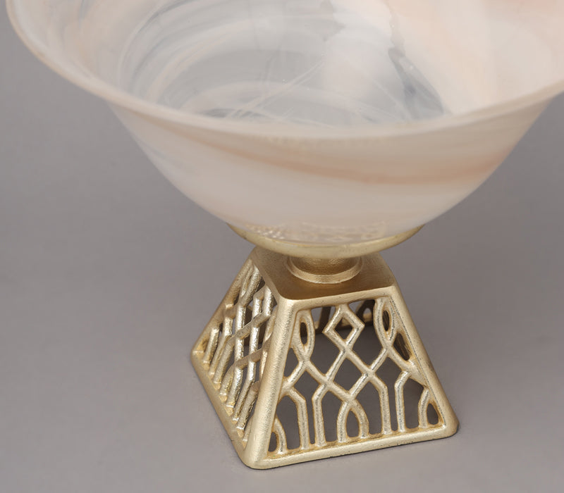 SAHARA JEWEL PILLAR CANDLE HOLDER