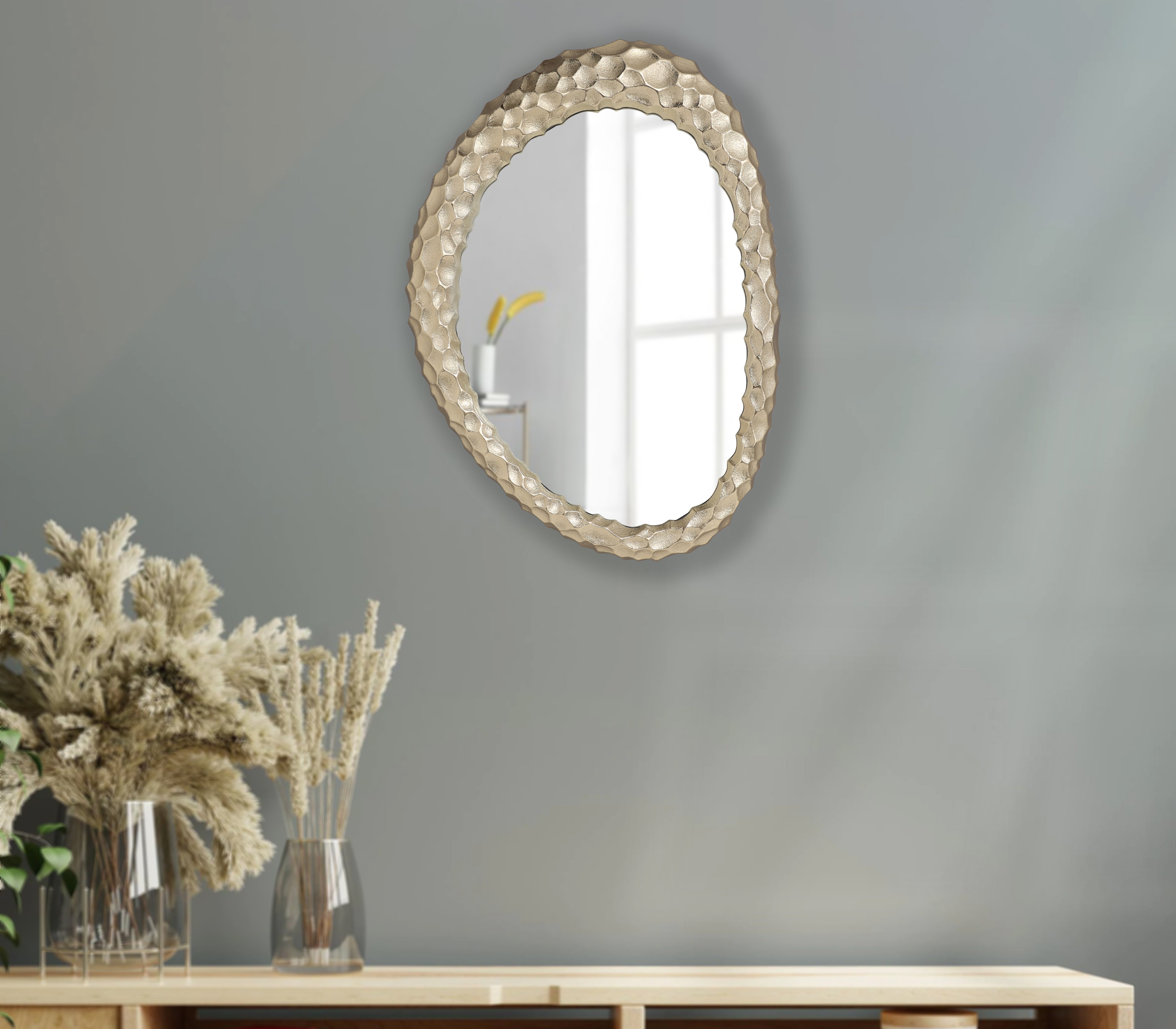 Chiselled Mirror Small