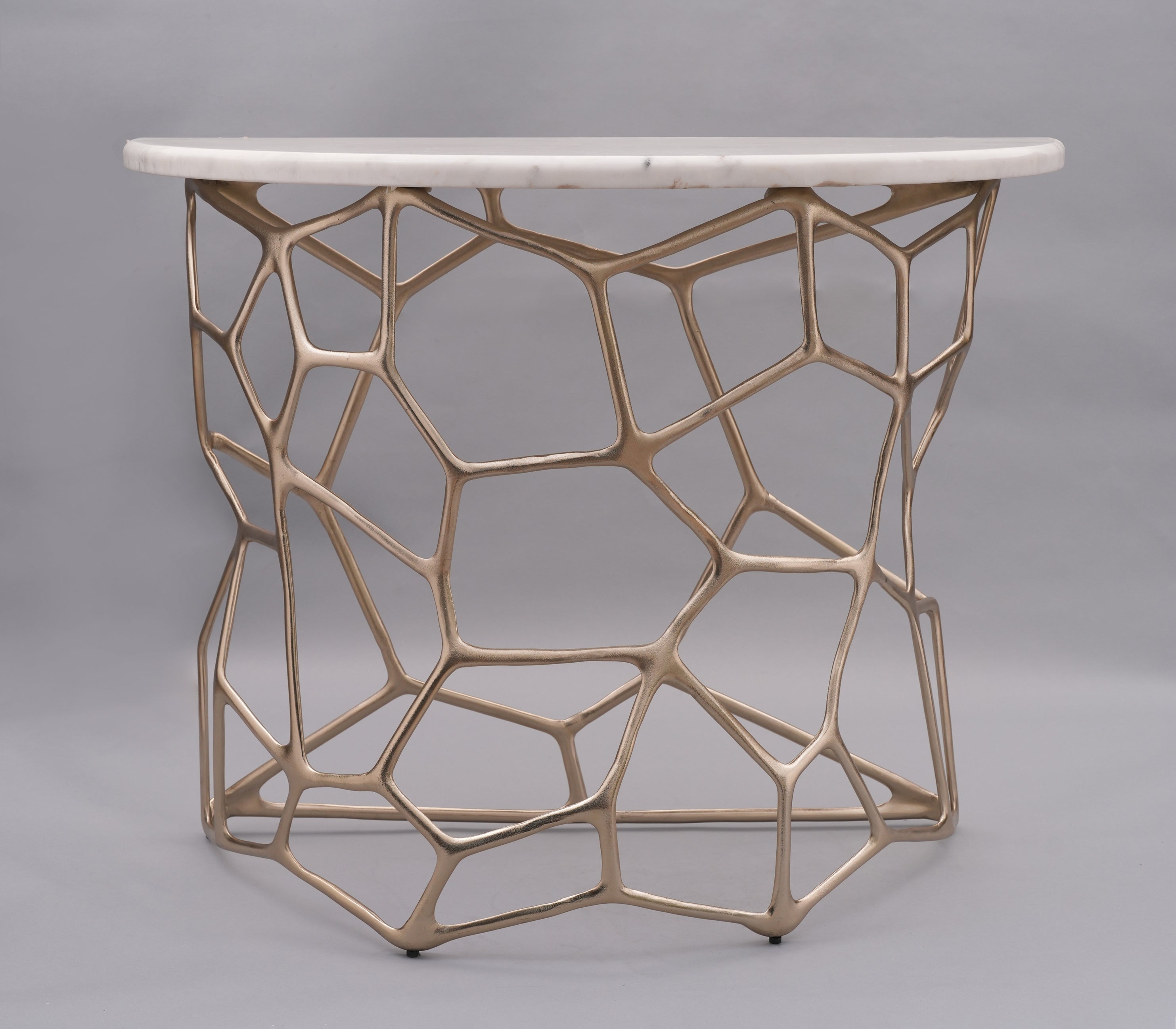 SACRED GEOMETRY CONSOLE TABLE