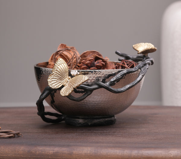 Metal Petal Bowl