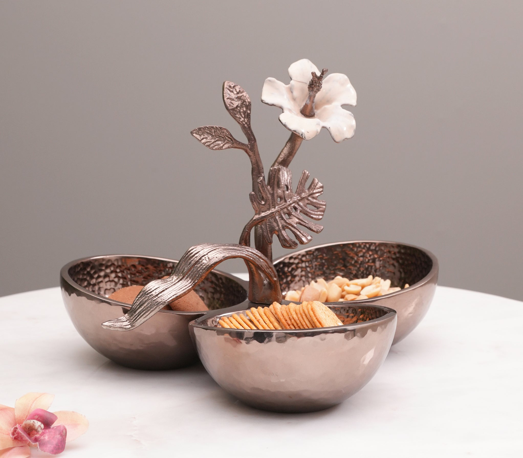 floral flame tri- Bowl