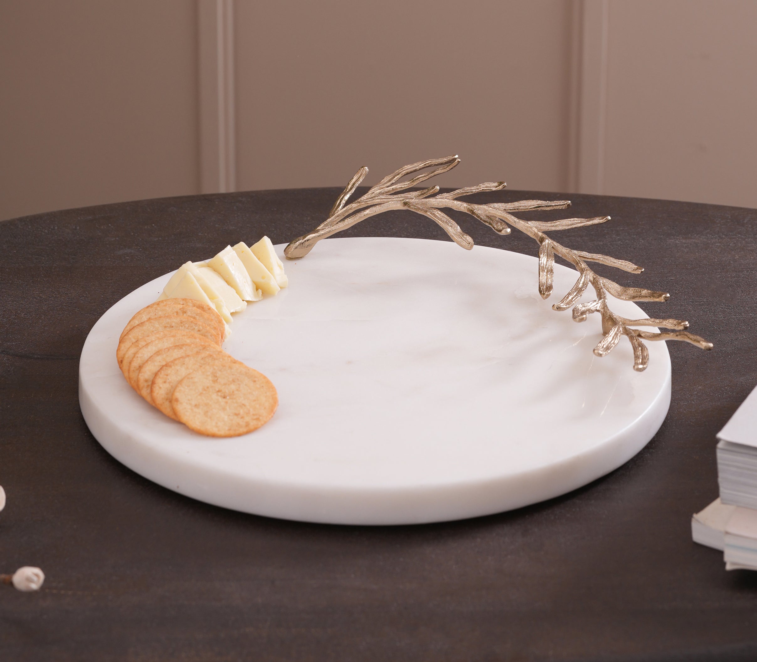 ORNATE CRADLE CHEESE BOARD