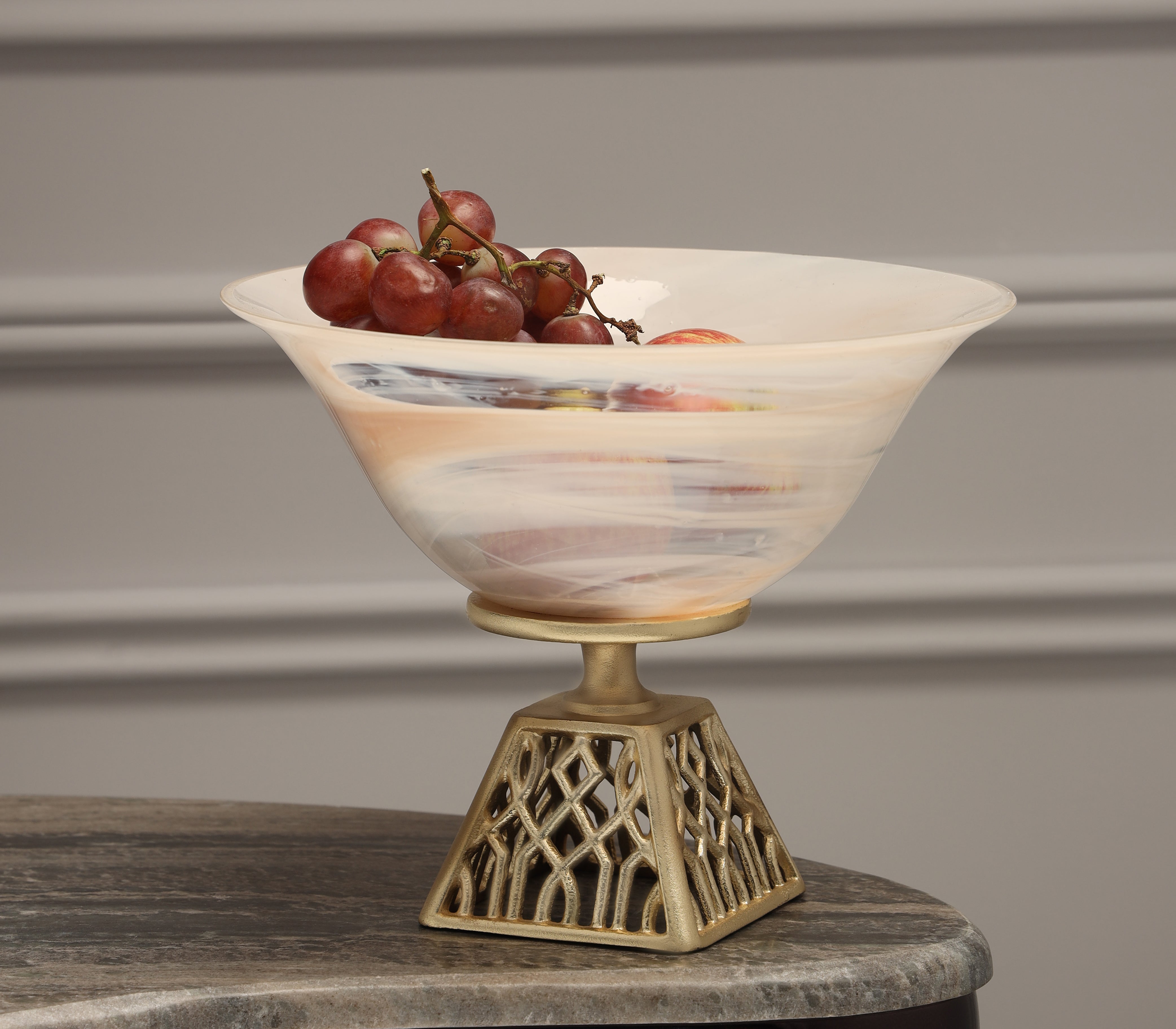 SAHARA JEWEL FOOTED BOWL