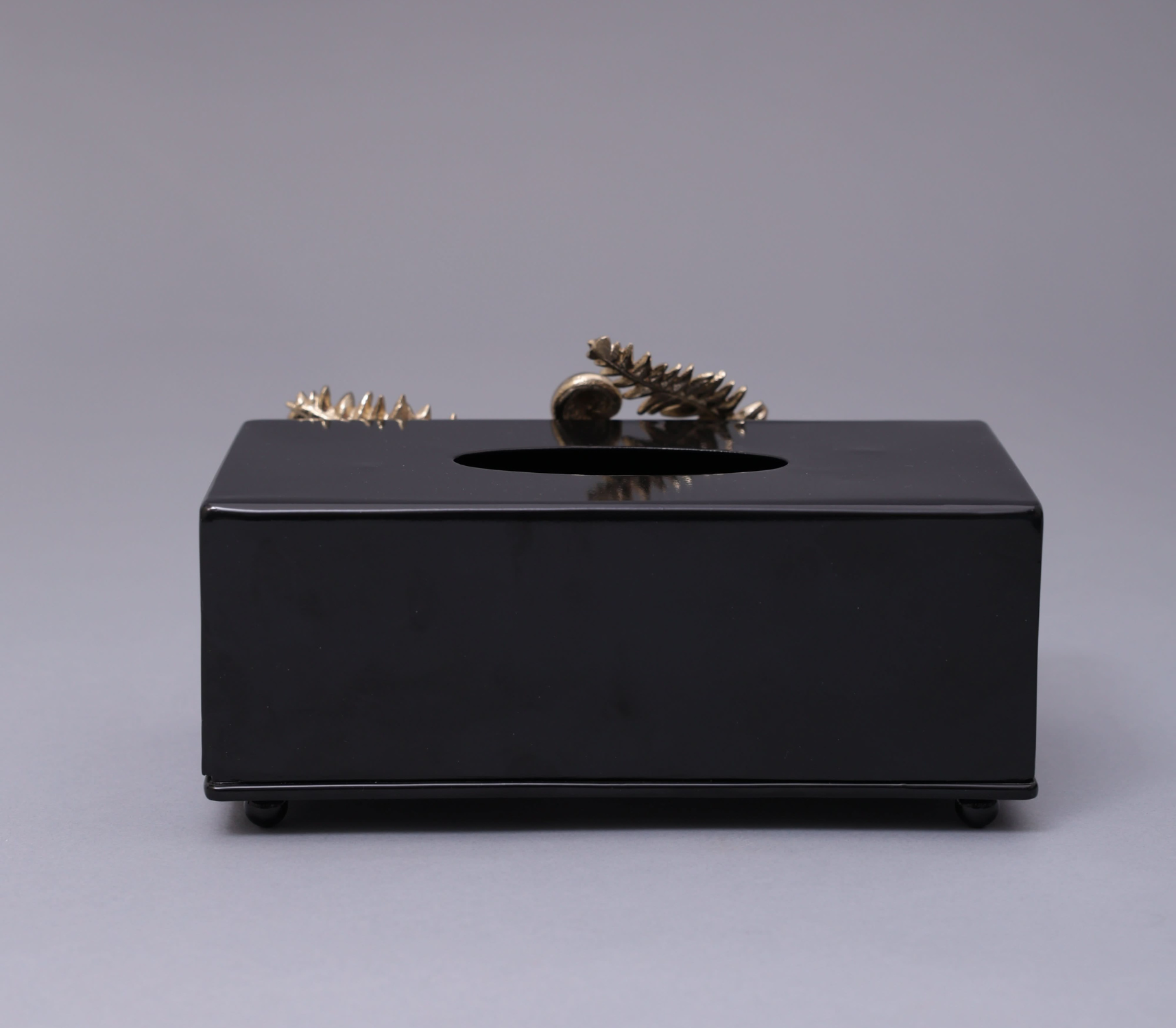 Fern Noir Tissue Holder