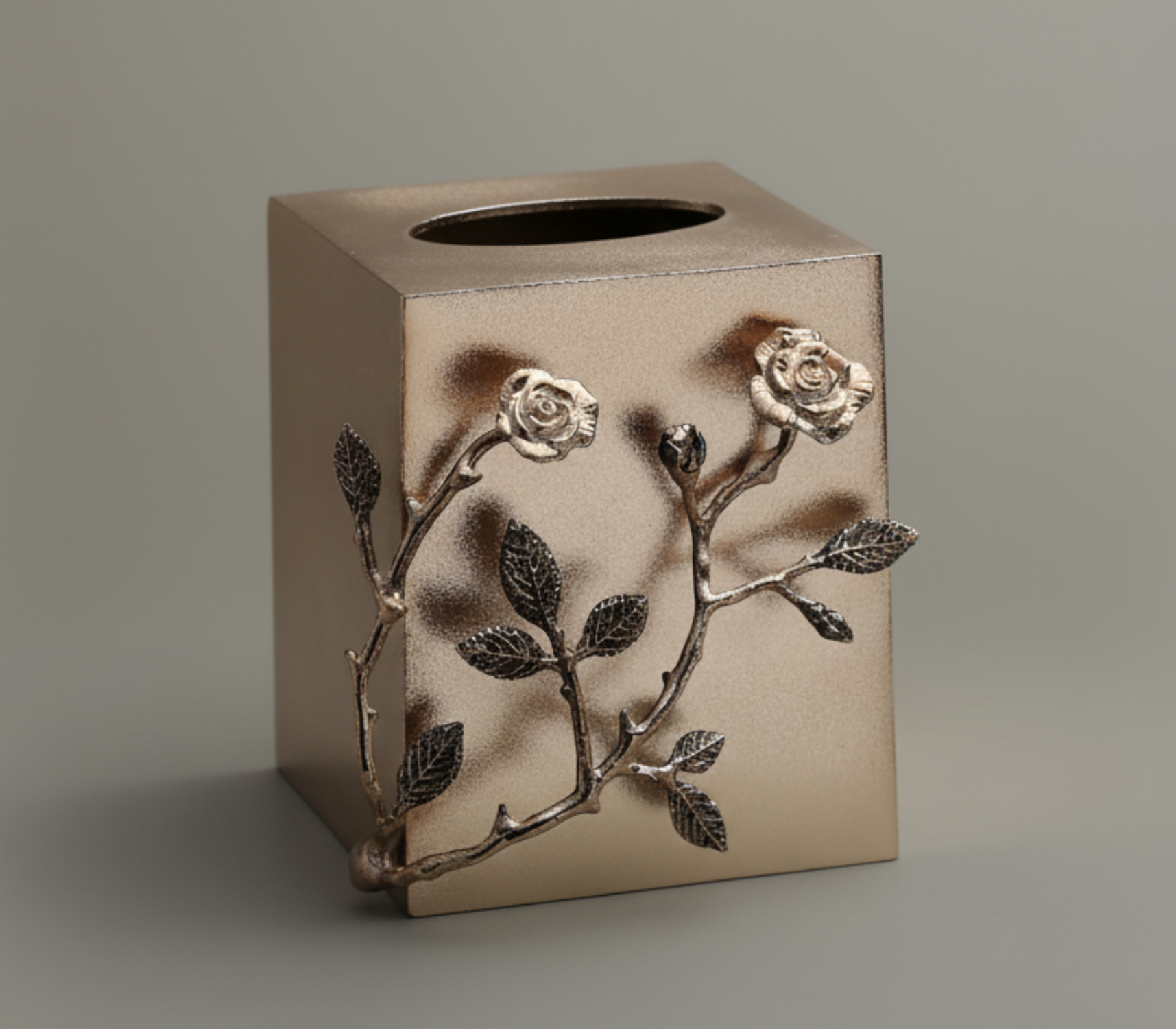 Antique Rosary Tissue holder