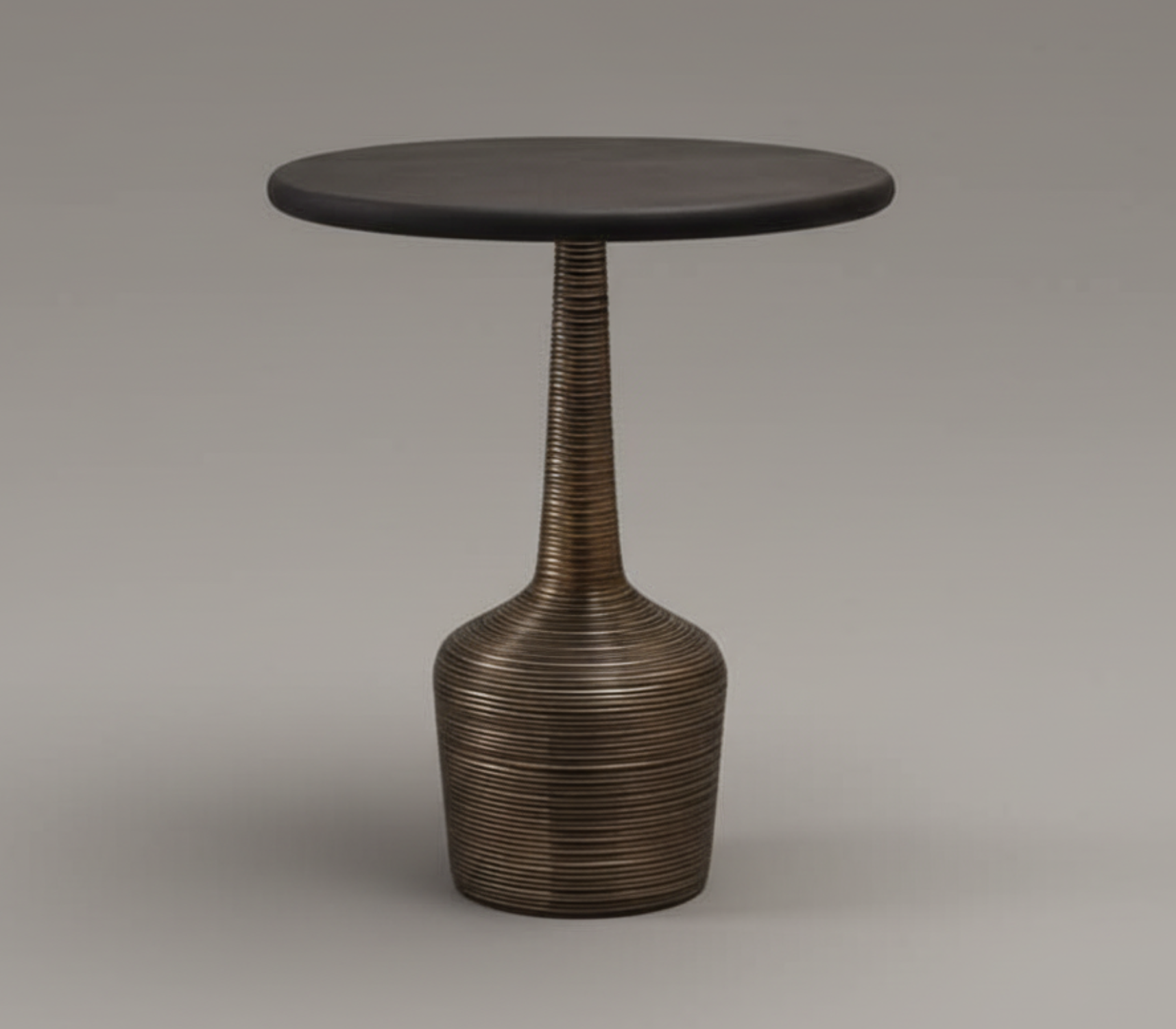 Obsidian Side Table
