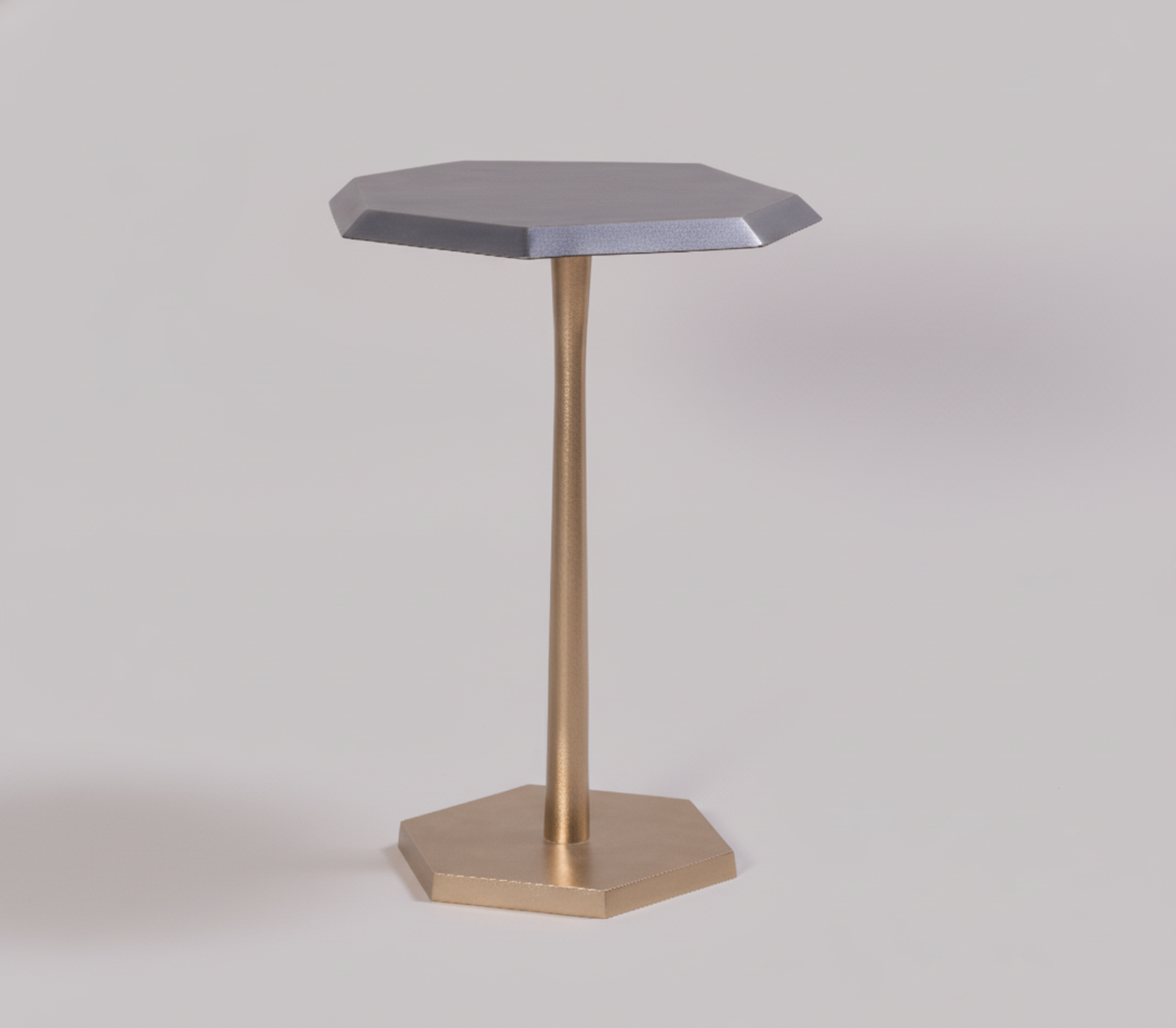 Hexa Noir Side Table
