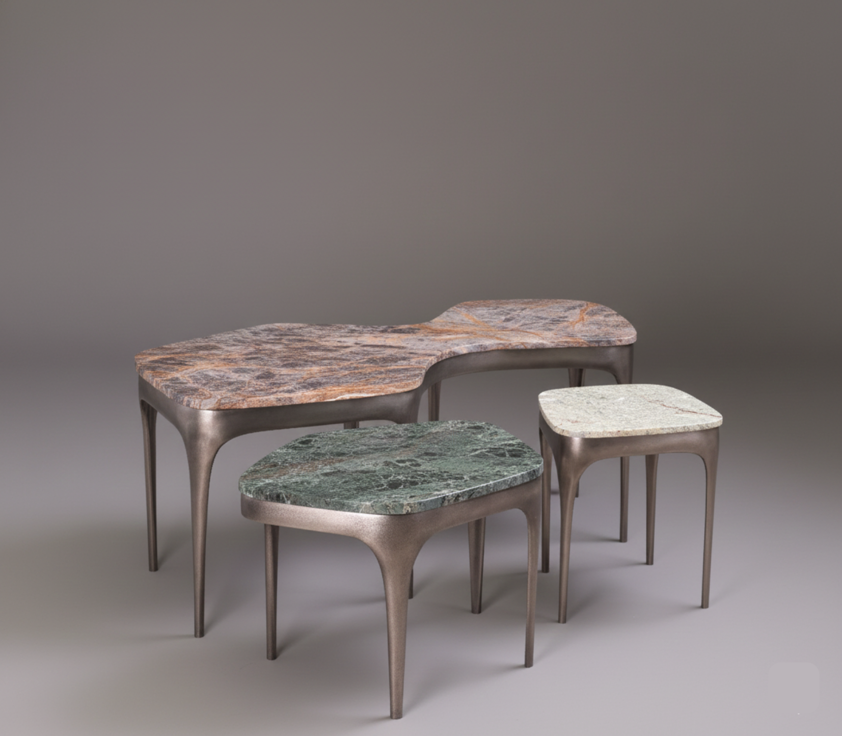 Arctic Viel Centre and Side Tables