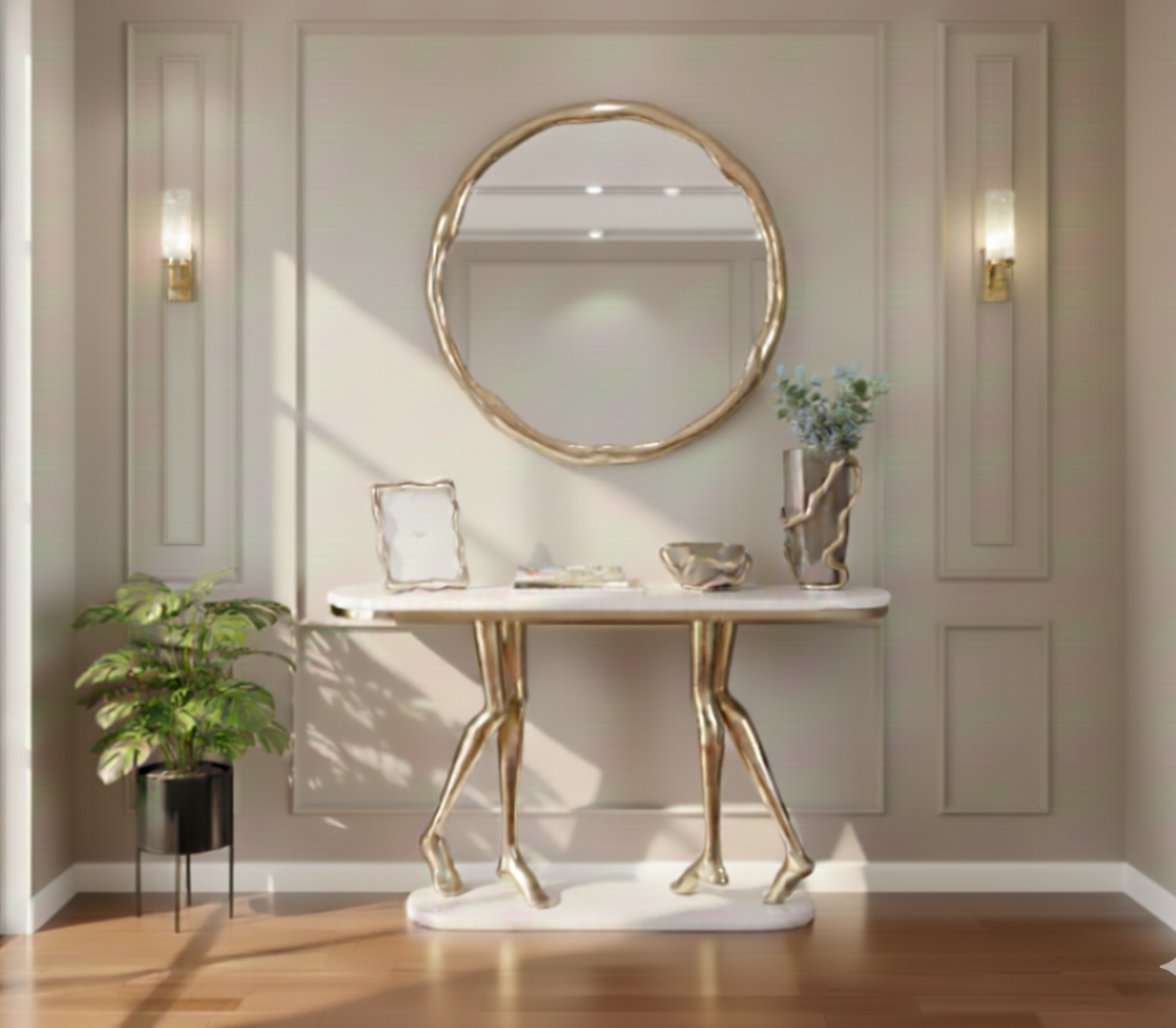 Venus Console and Mirror