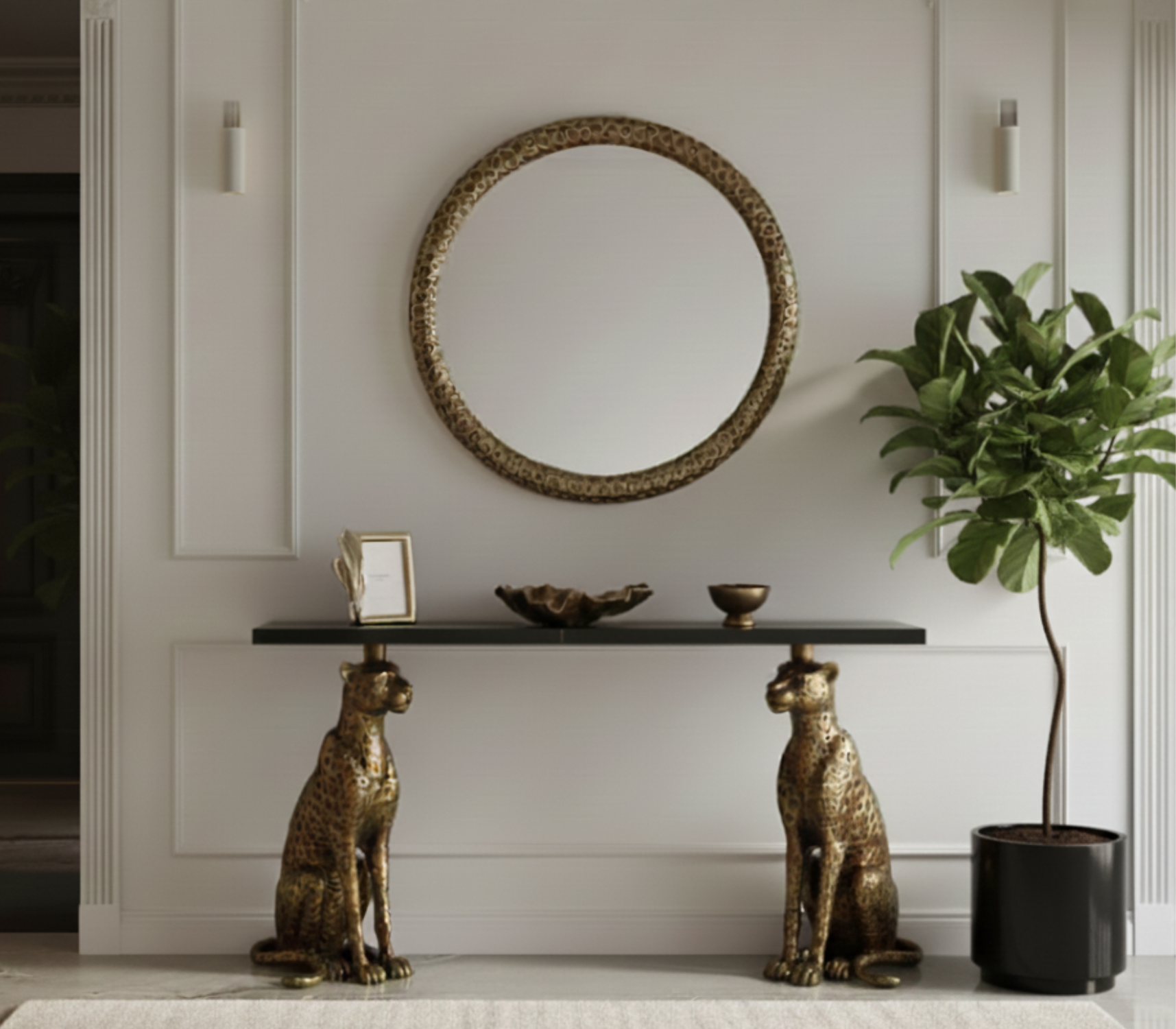 Leotribe Console and Mirror