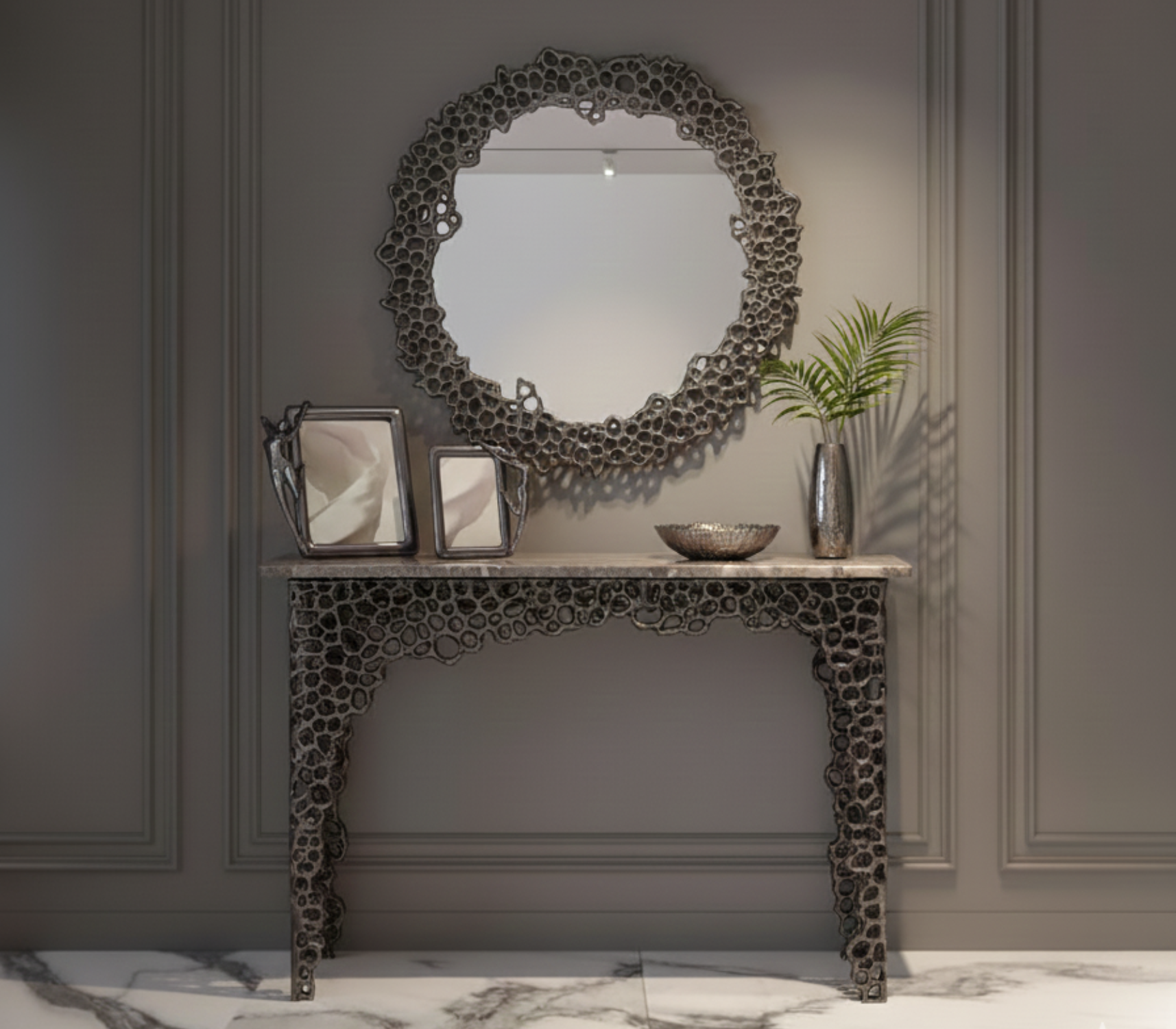 CRATER Console & Mirror
