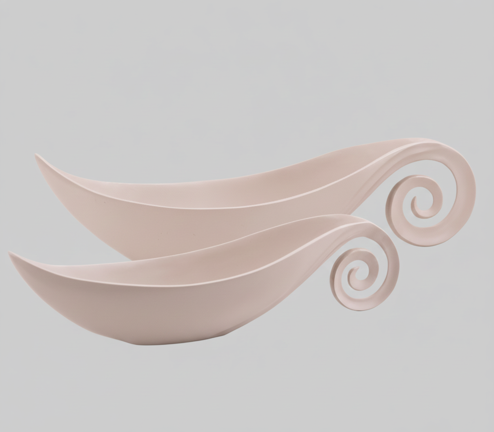 Swirl Elongated Bowl
