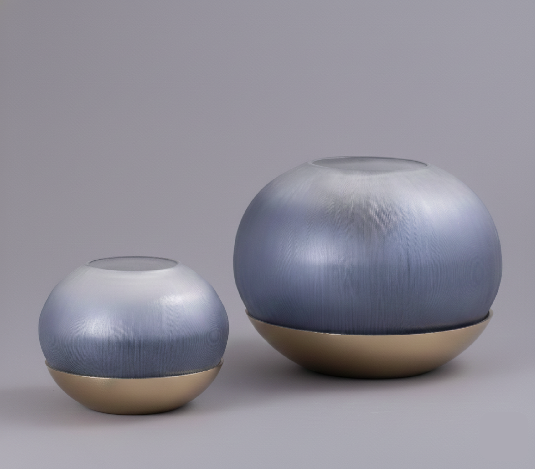 Azure Aura Vases